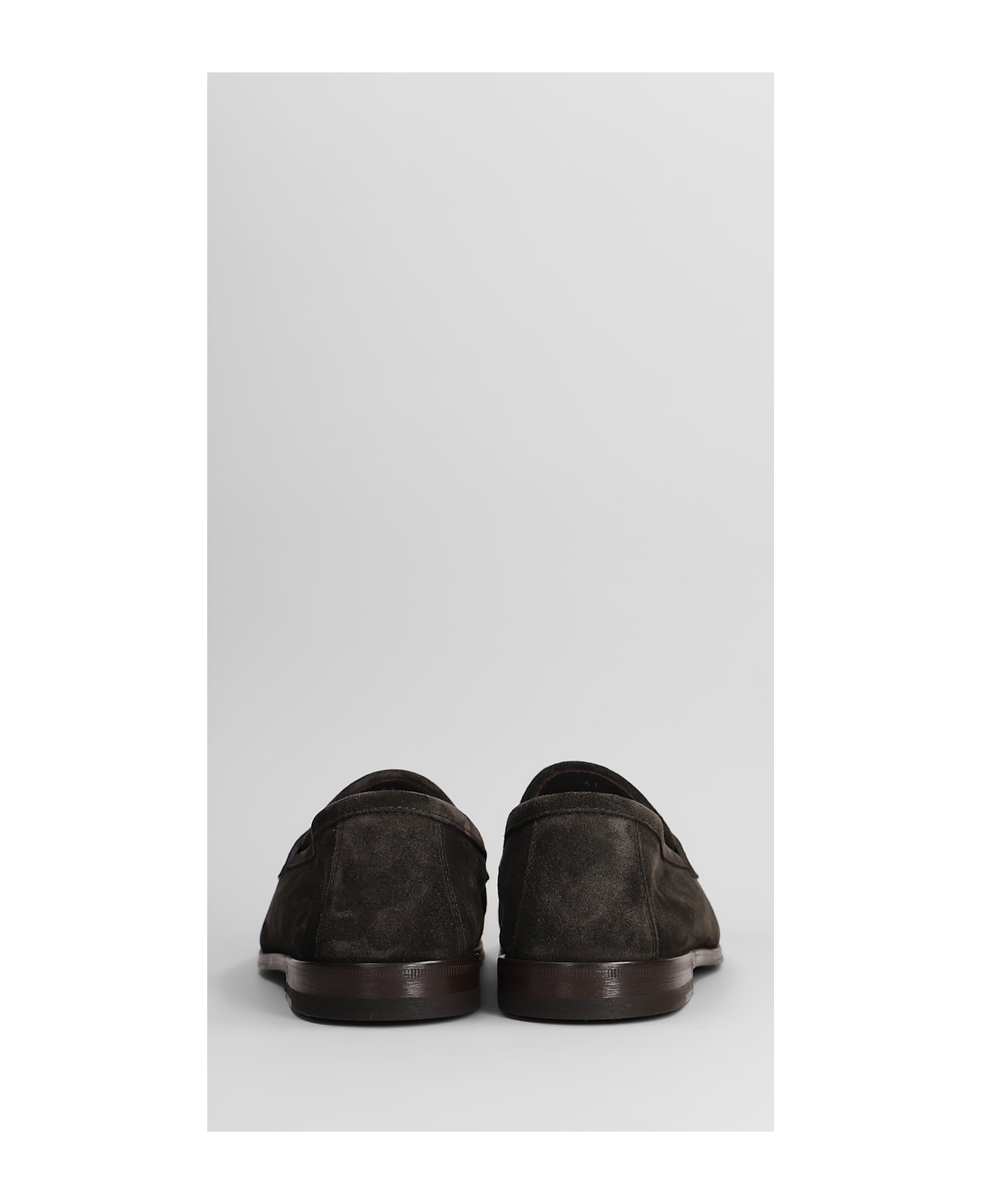 Henderson Baracco Loafers In Brown Suede - brown