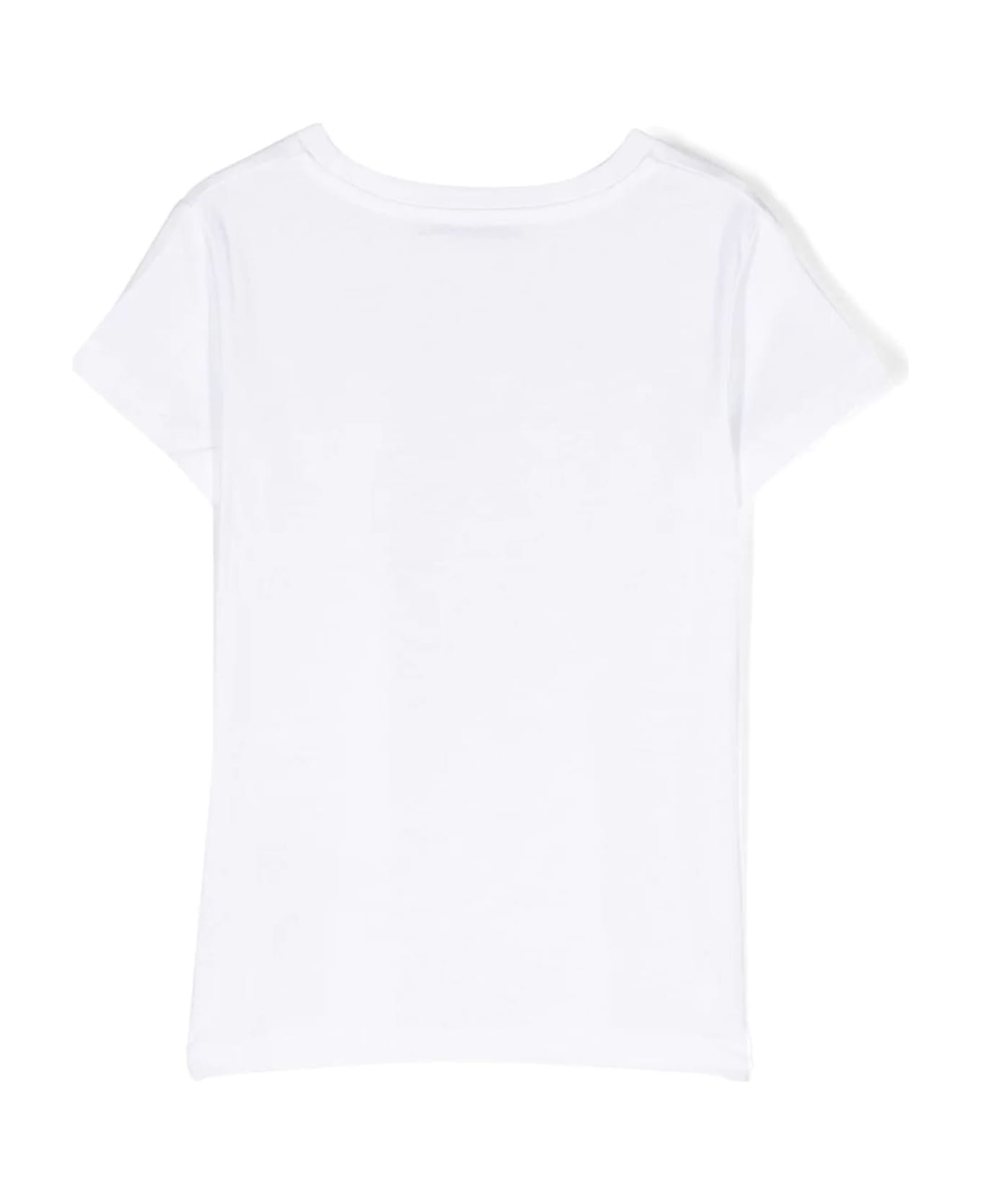 Pucci White Cotton Tshirt - Bianco