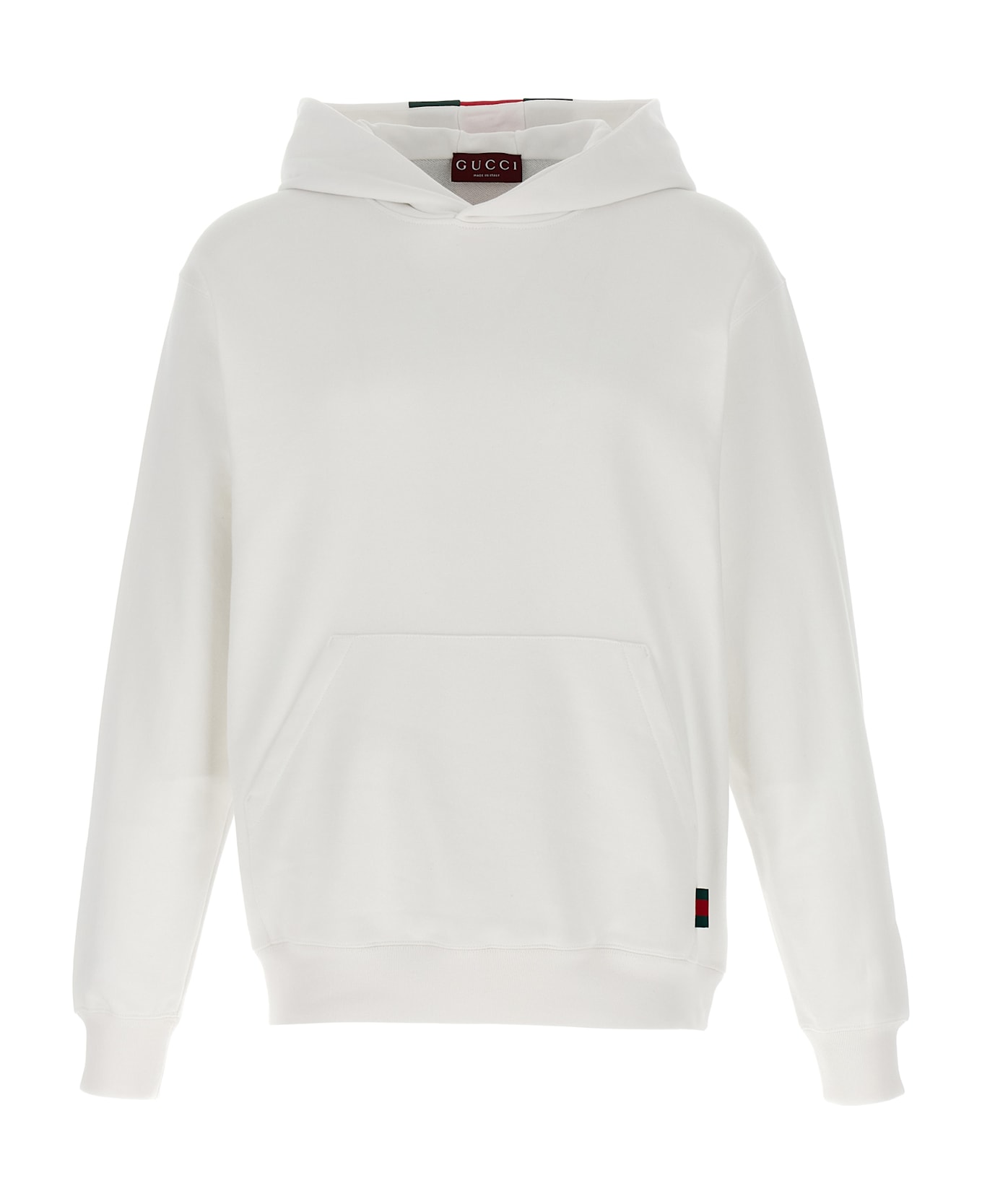 Gucci Nastro Web Hoodie - White