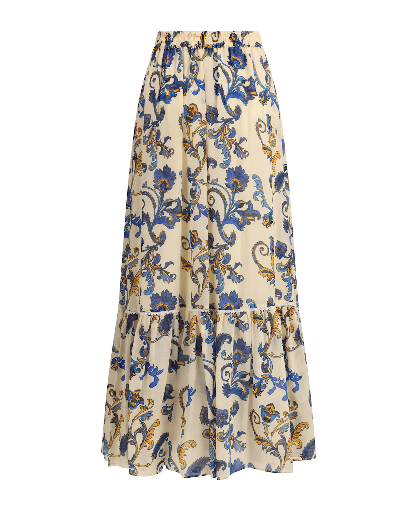 Etro Paisley Printed Long Skirt