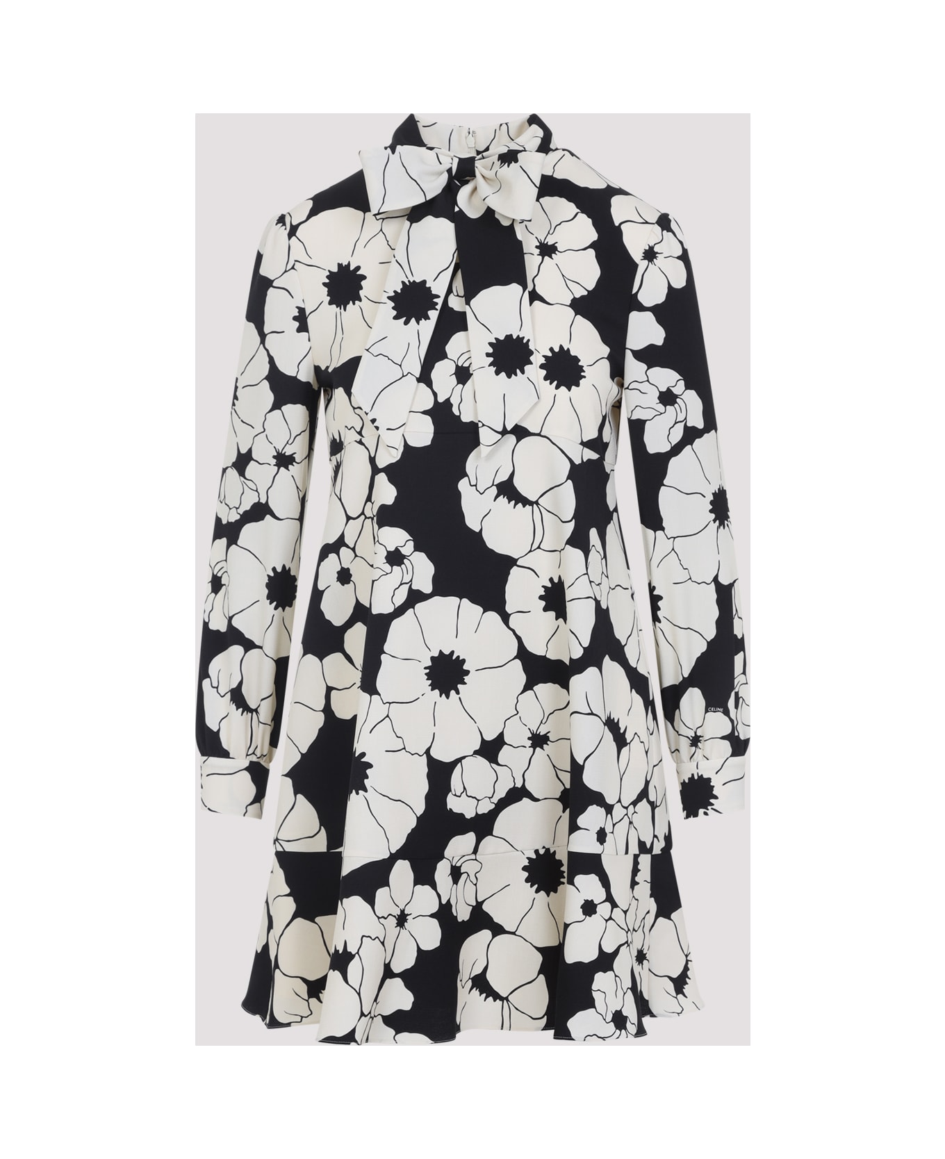Celine Mini Dress - Nc Noir  Creme