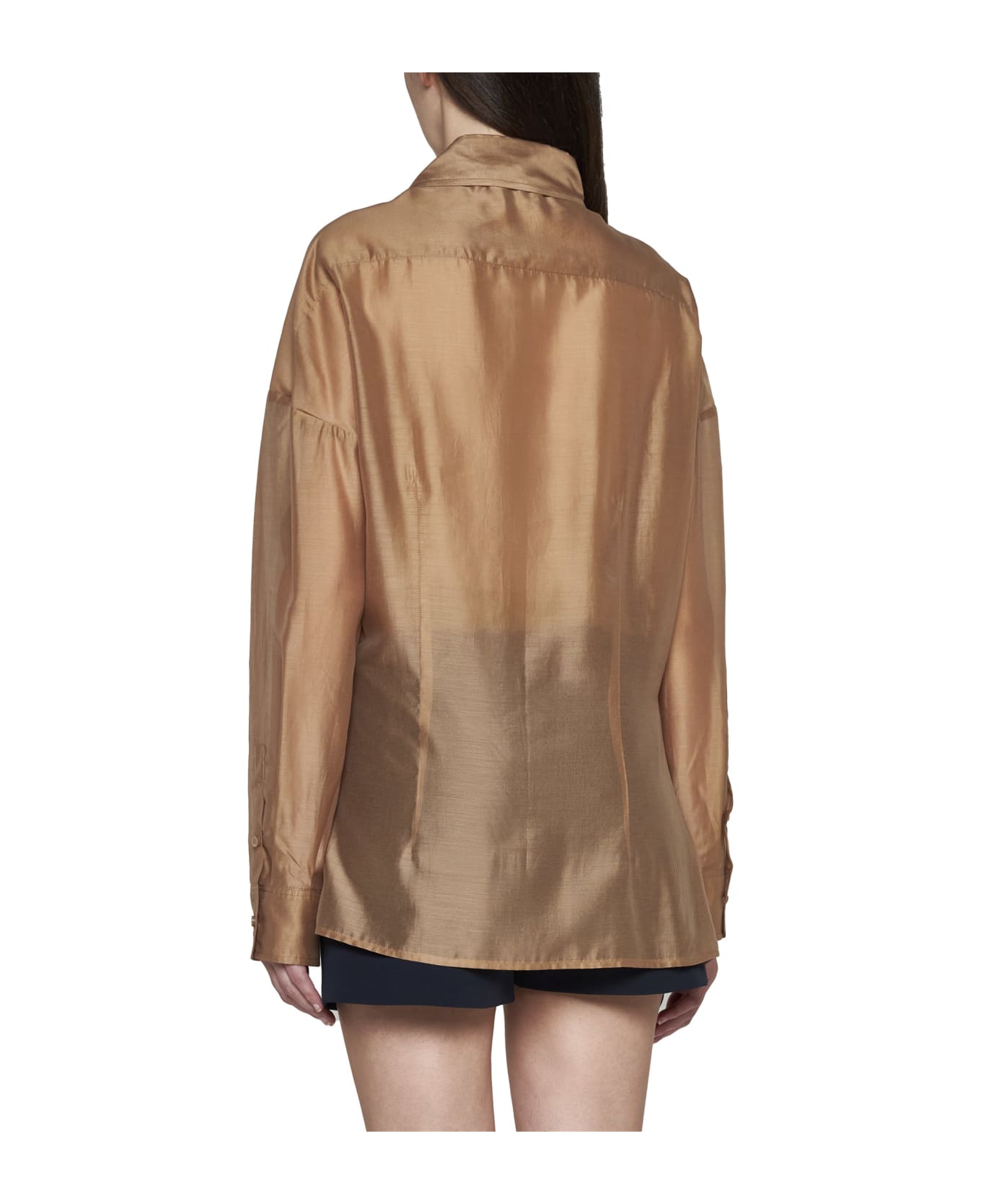 Blanca Vita Shirt - Leather Brown シャツ