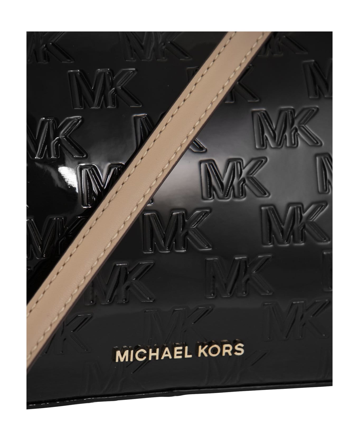 Michael Kors Clutch Bag With Logo - Black