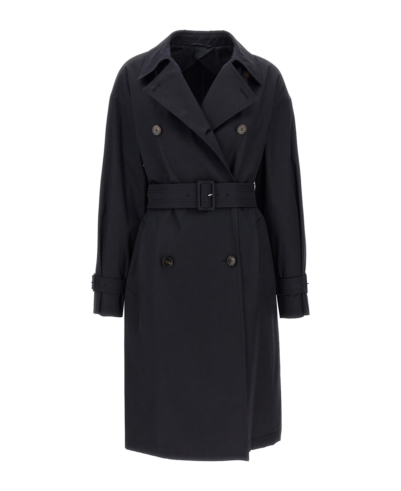Max Mara Studio 
ebrien
 Trench Coat - Blue