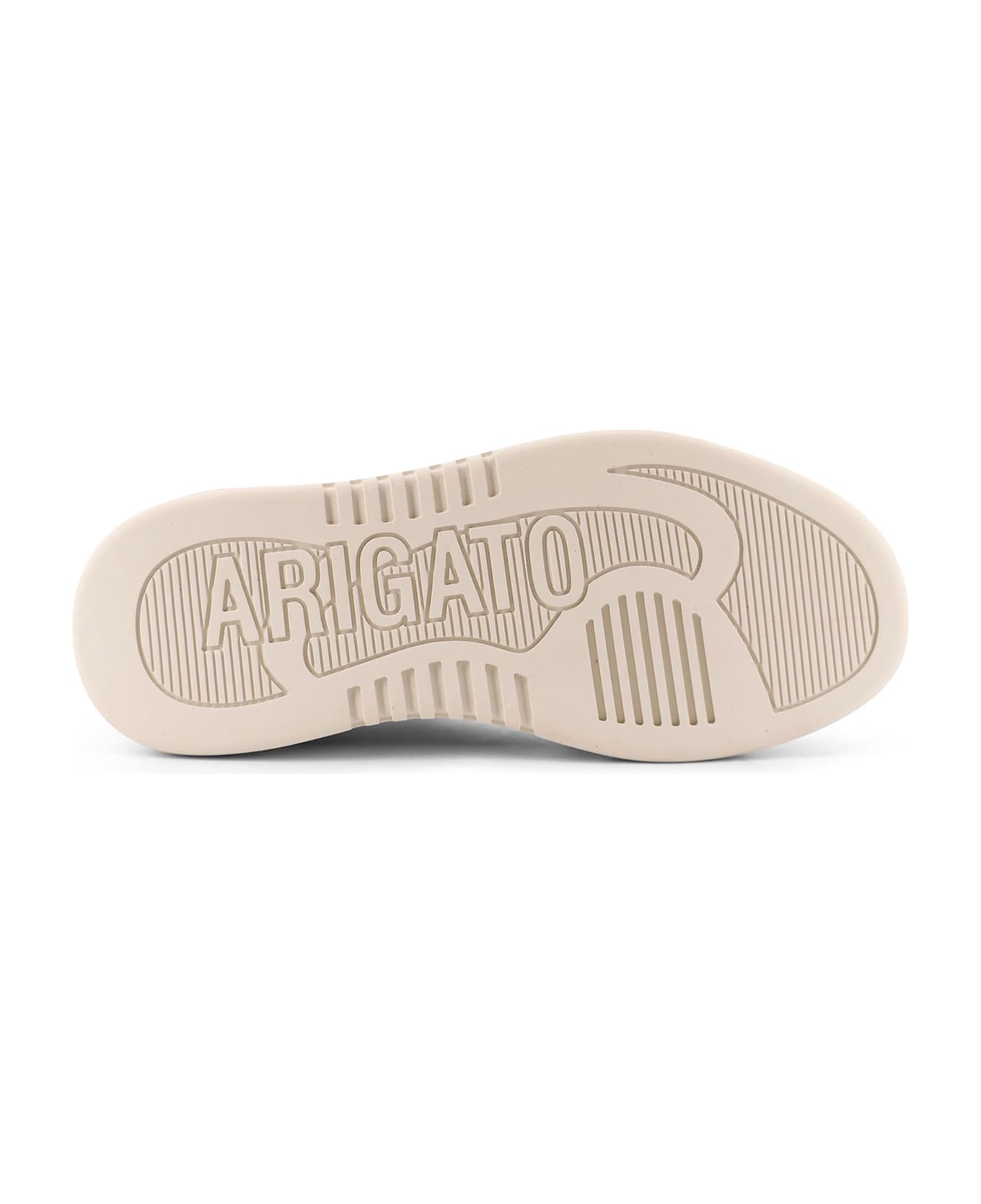 Axel Arigato Dice Lo Low-top Suede And Leather Sneakers - Bianco Marrone