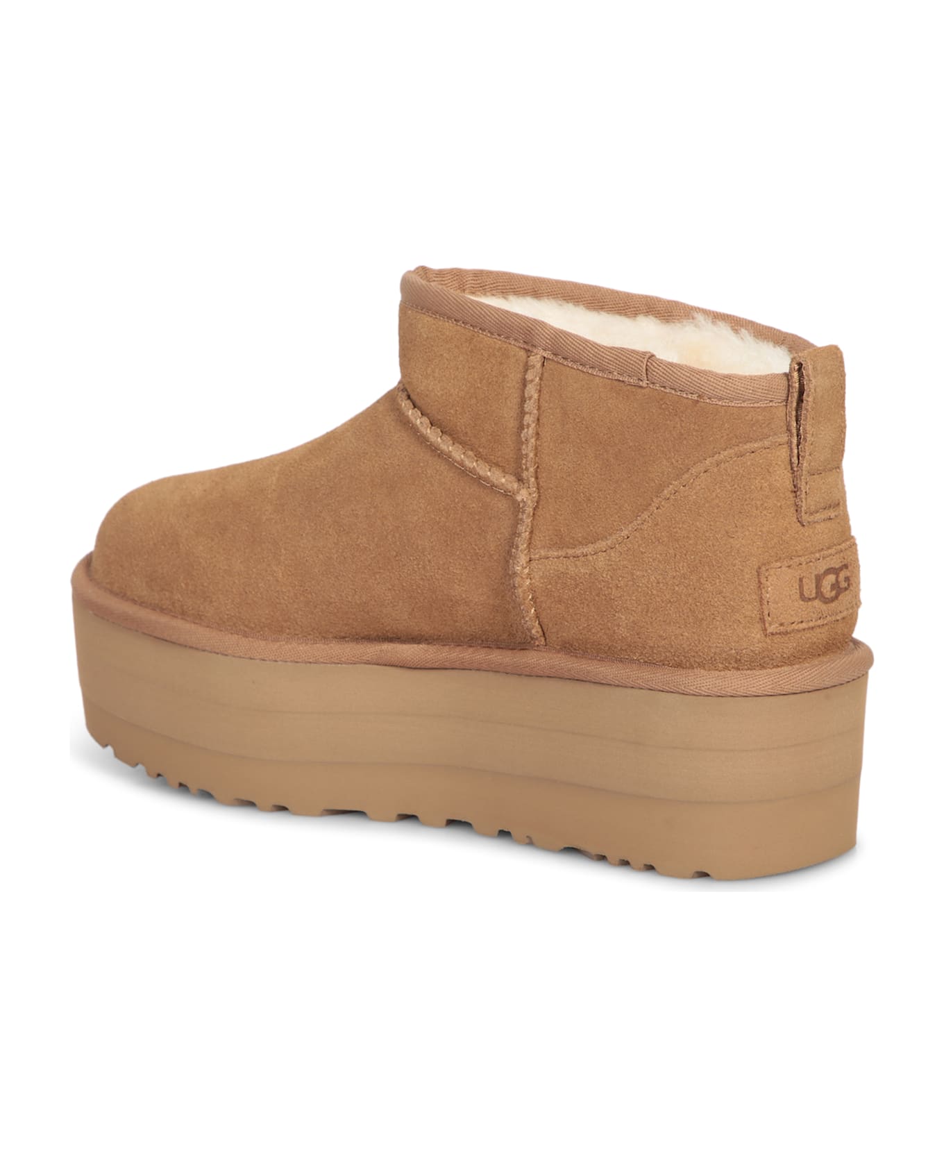 UGG Ultra Mini Platform Chestnut Boot - Brown