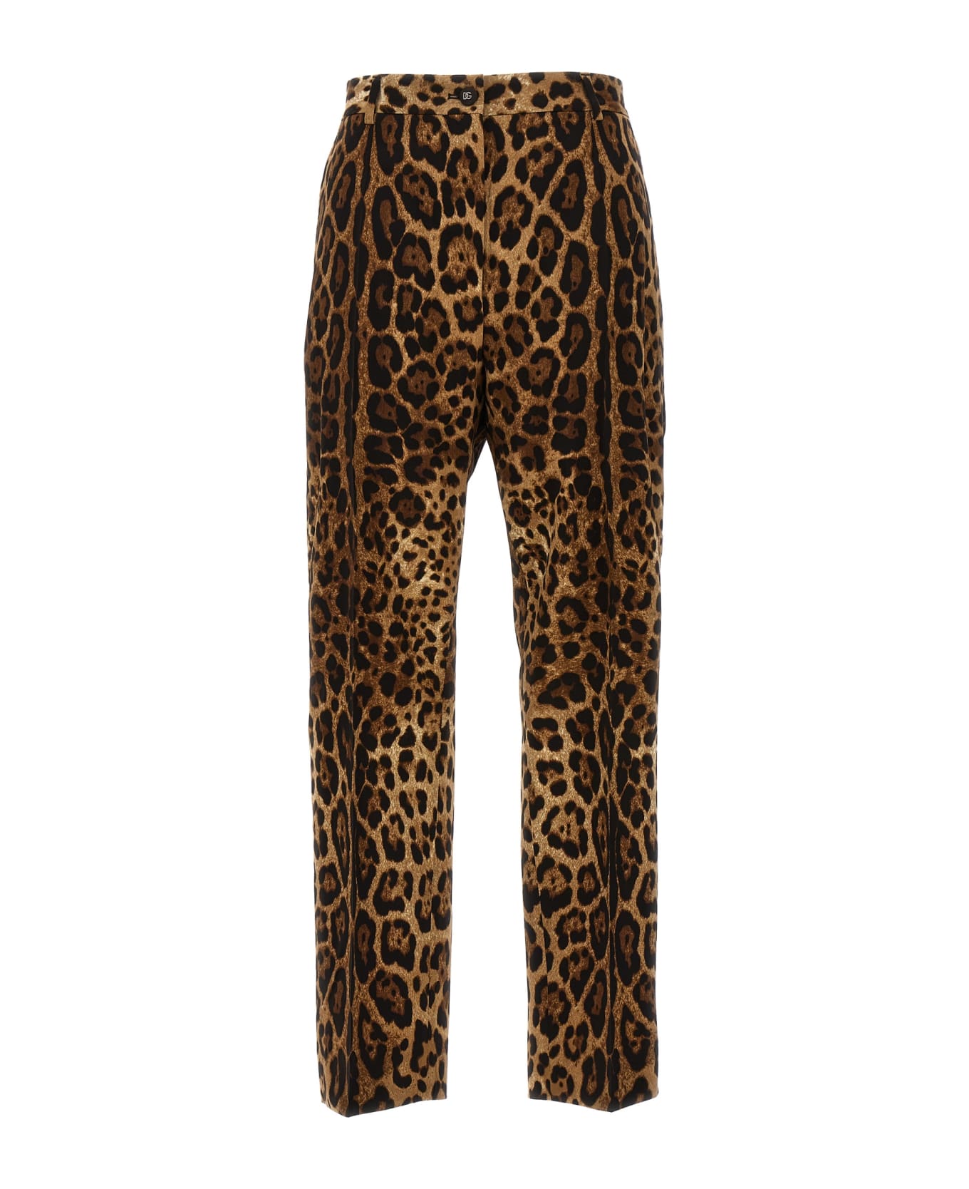 Dolce & Gabbana Animalier Pants - Multicolor ボトムス