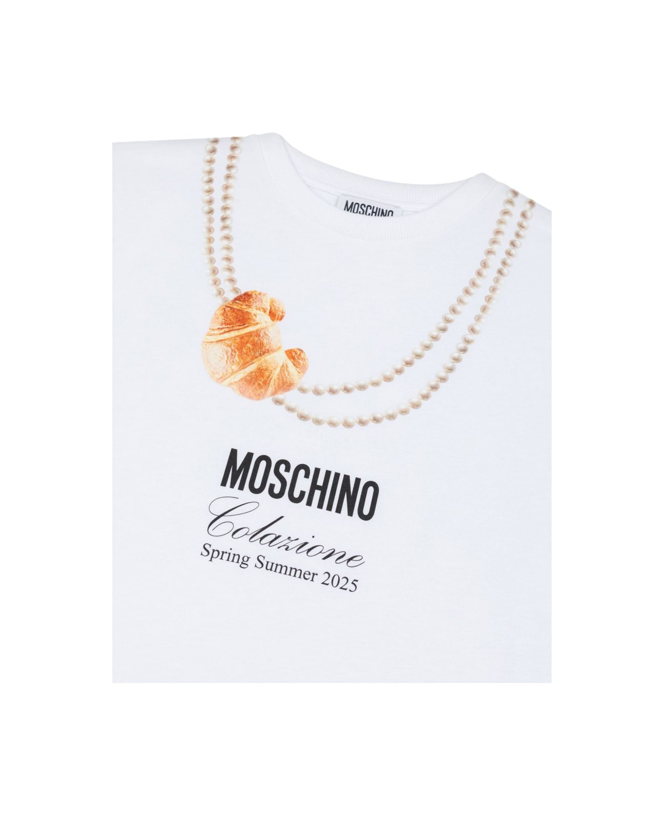 Moschino Maxi T-shirt - WHITE