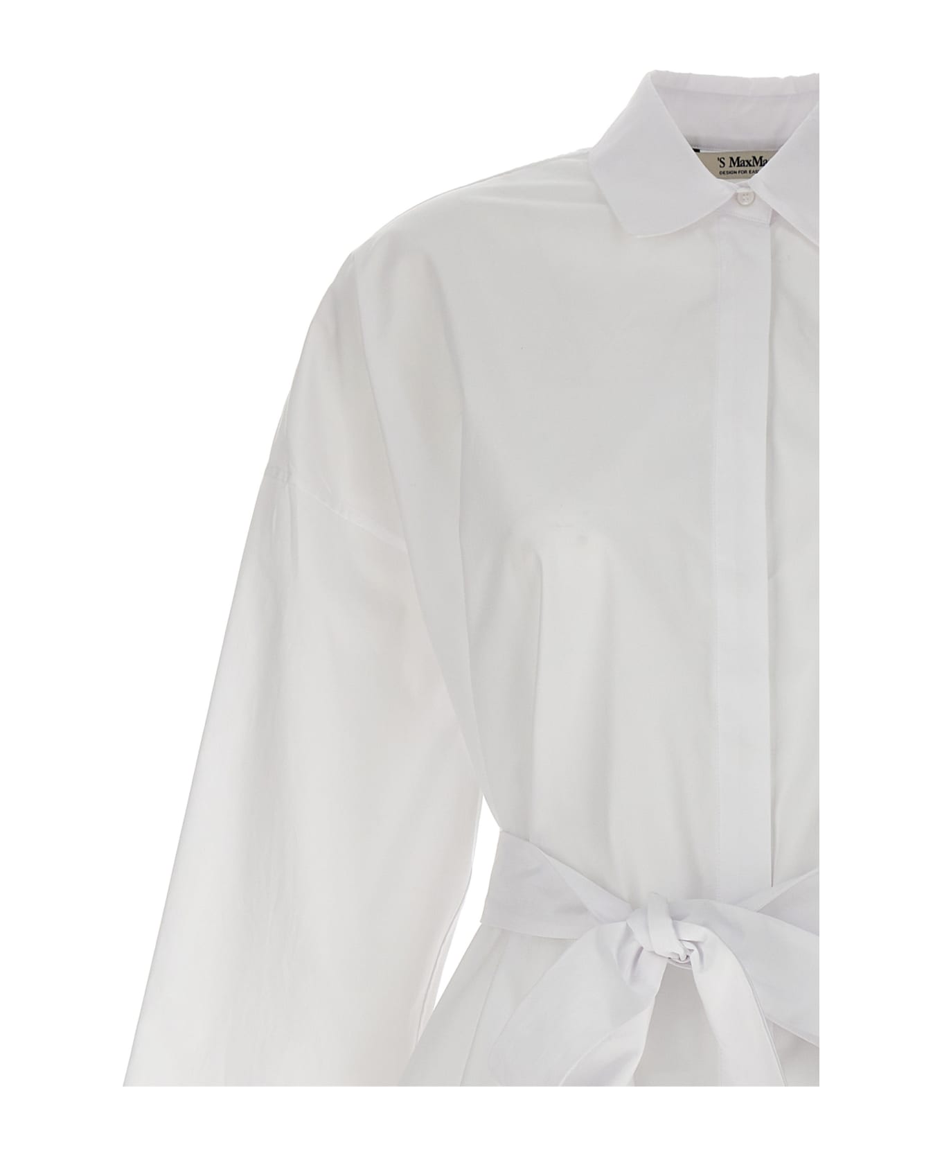 'S Max Mara 'tea' Shirt - White シャツ