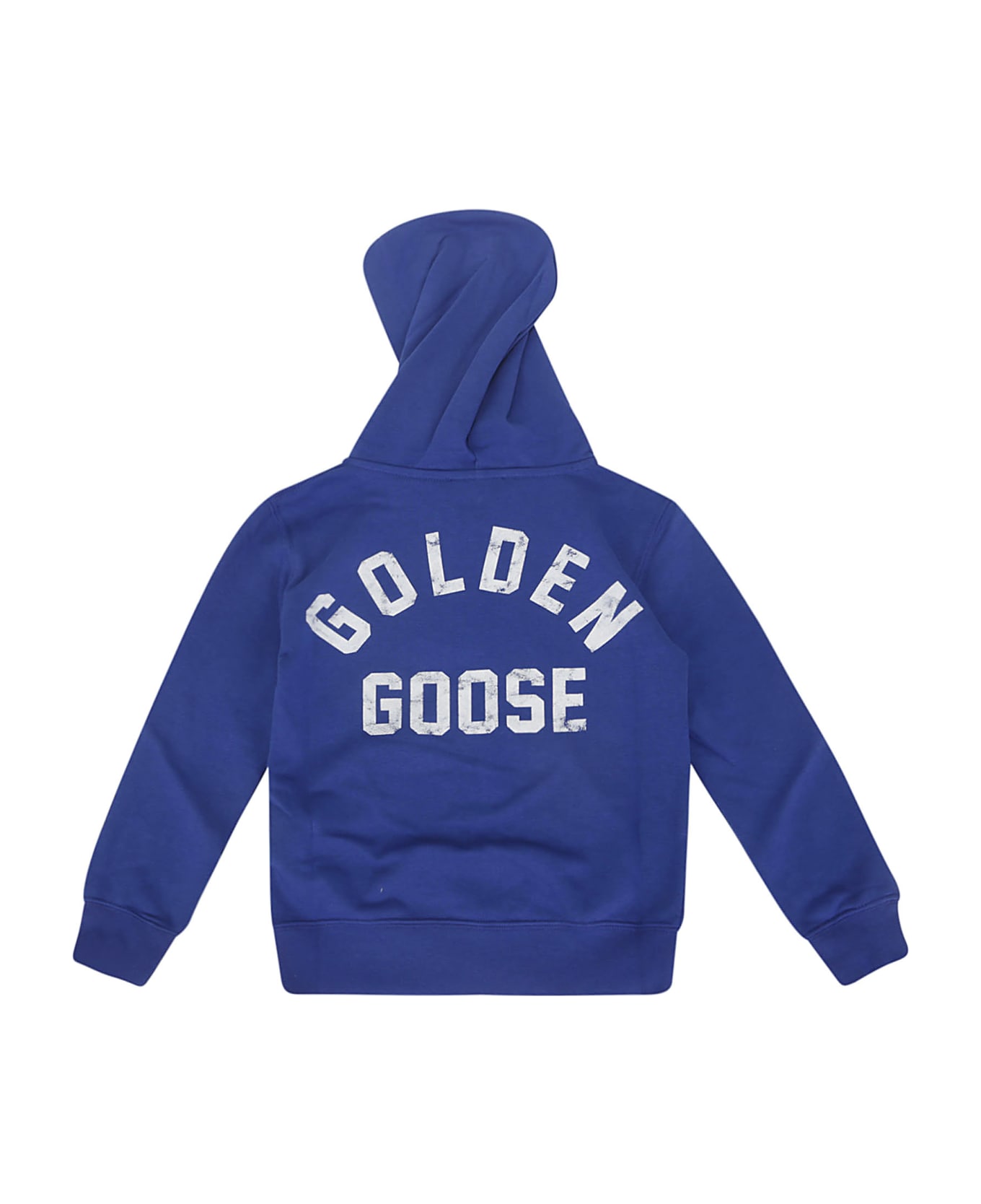 Golden Goose Journey/ Boy's Zipped Sweatshirt Hoodie - MAZARINE BLUE ニットウェア＆スウェットシャツ