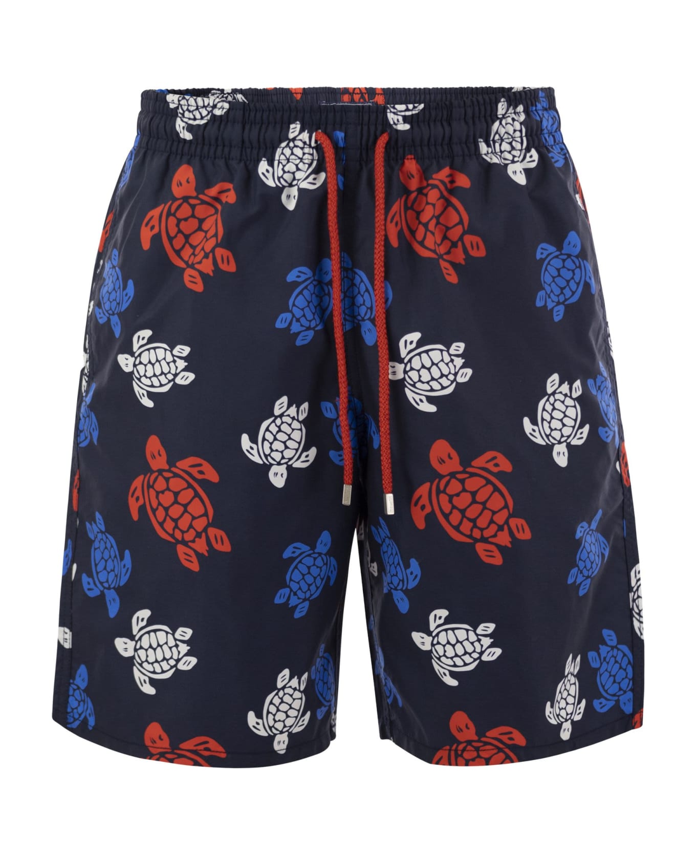 Vilebrequin Tortues Multicolores Swimming Shorts - Night Blue