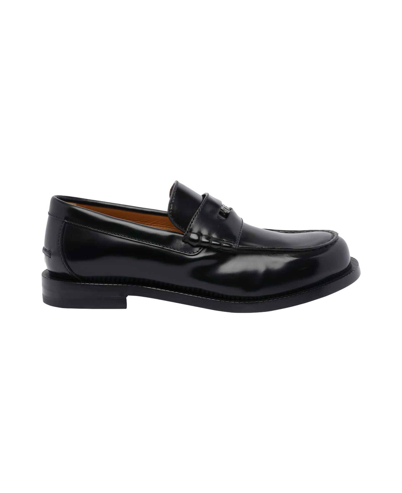 Gucci Loafers With Removable Detail - Black