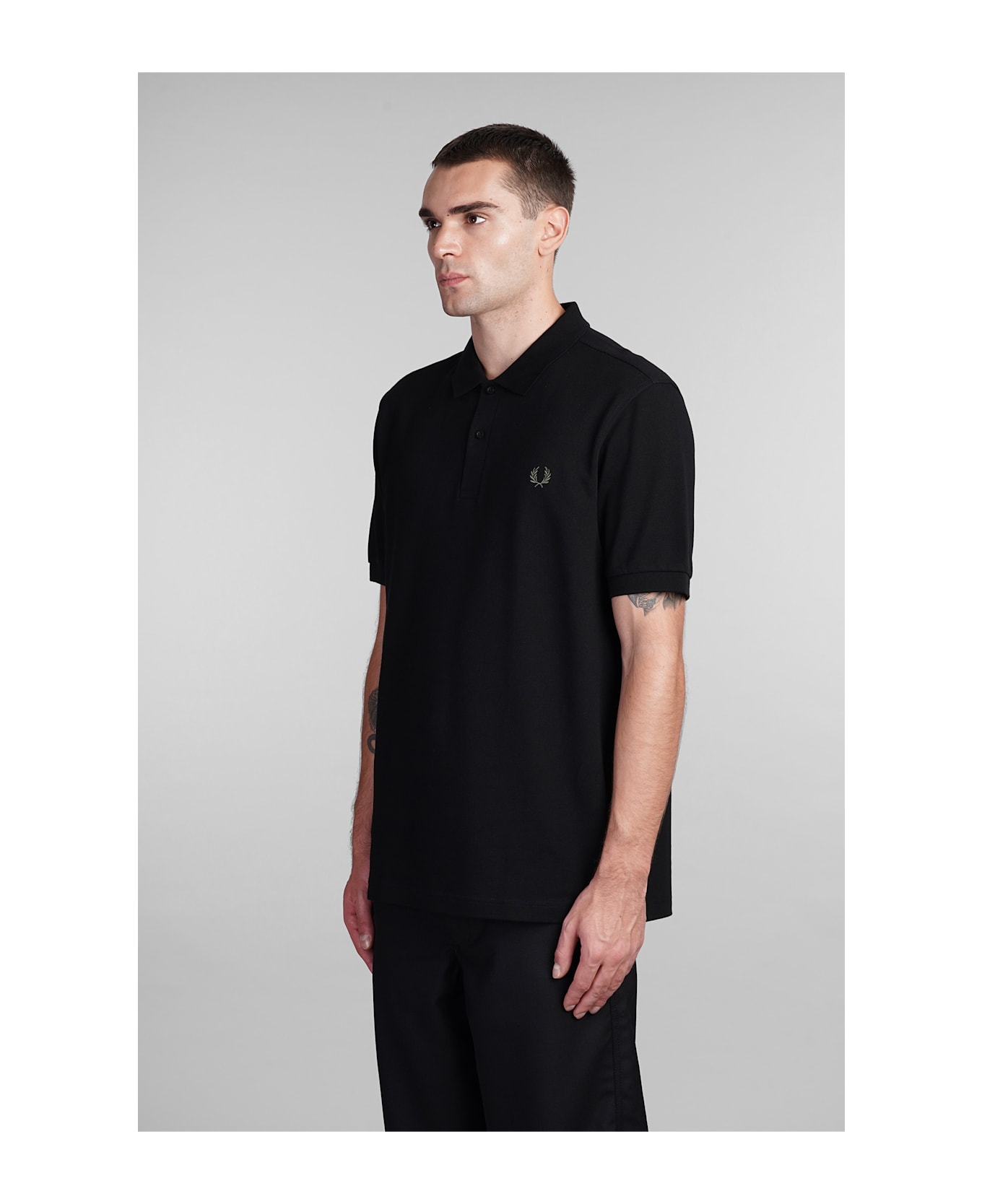 Comme des Garçons Shirt Polo In Black Cotton - black