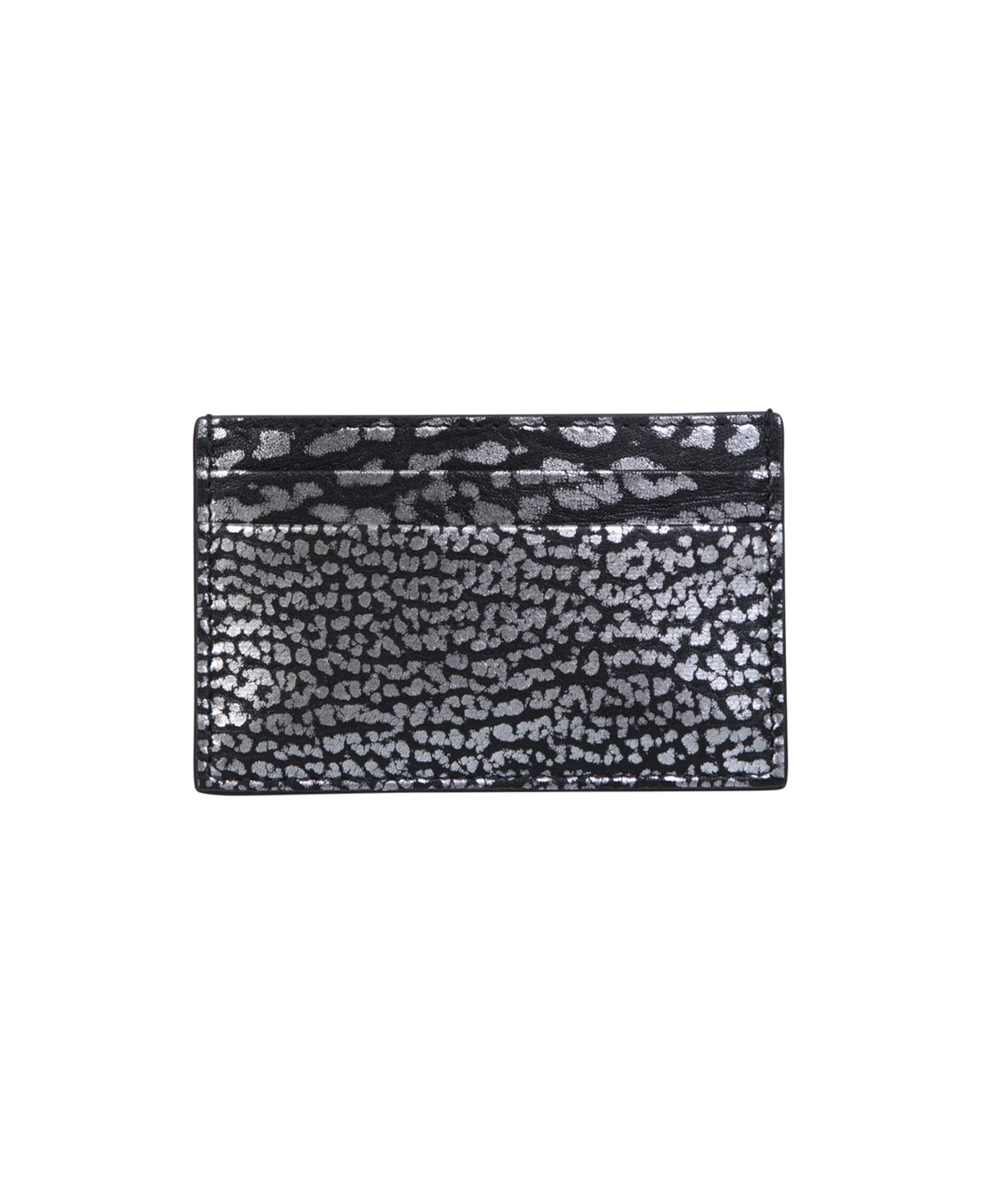 Alexander McQueen Leather Card Holder - Black 財布