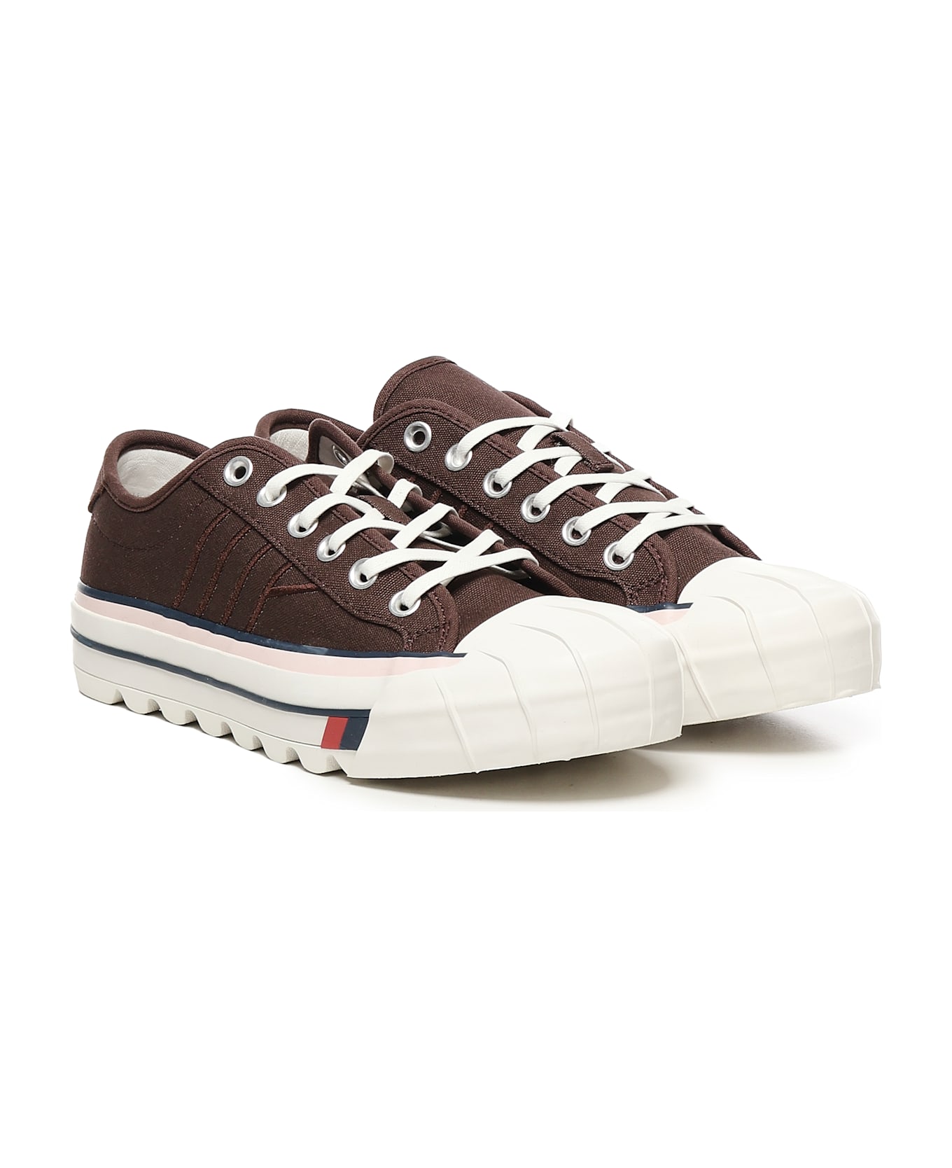 PRO-Keds Low Sneakers With Platform - Brown