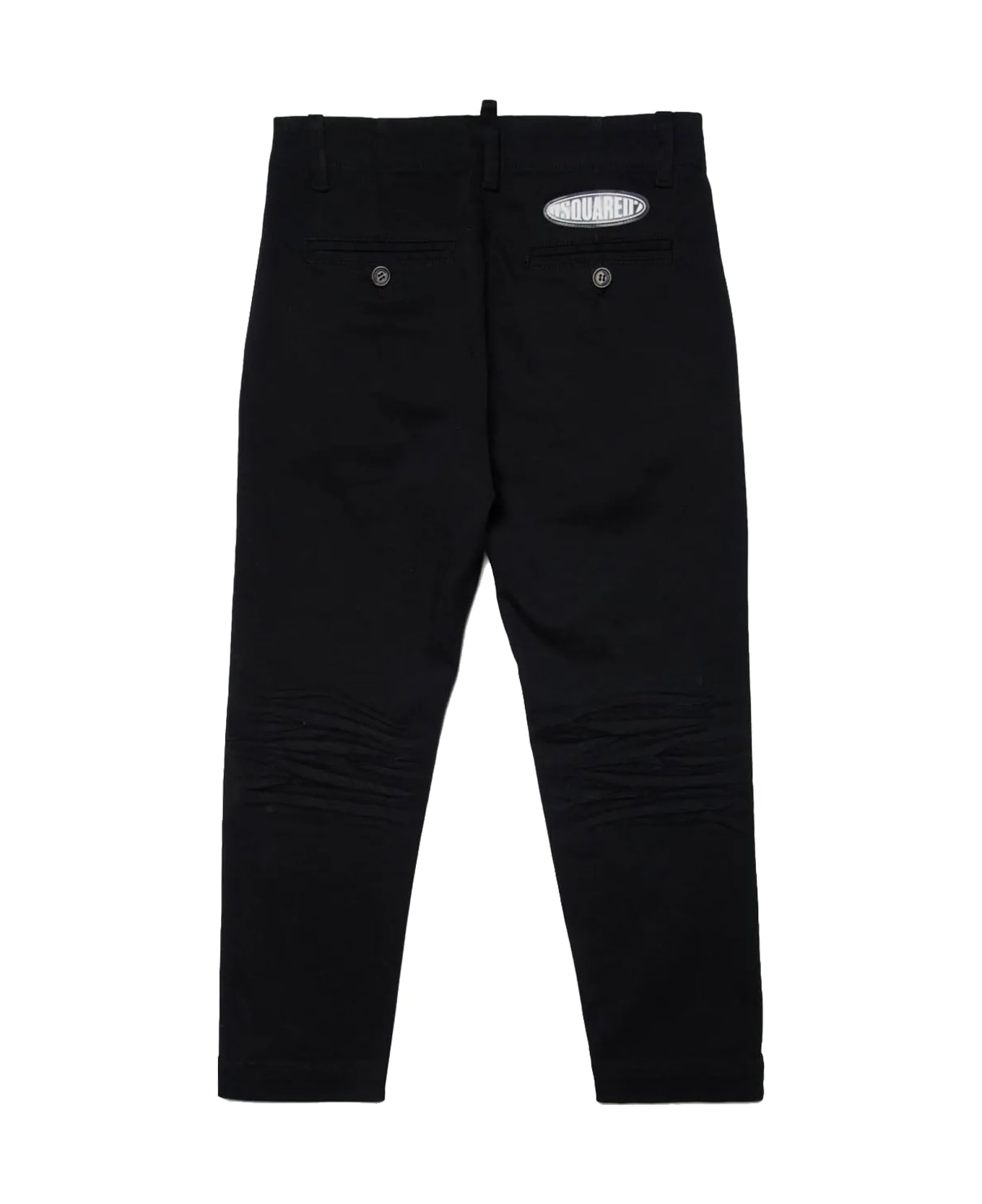 Dsquared2 Tapered Jeans With Application - Back