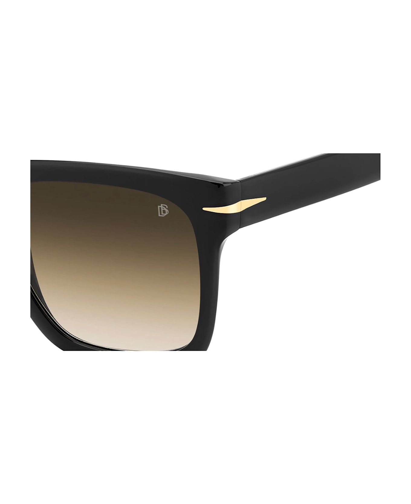 DB Eyewear by David Beckham DB 7000/S FLAT Sunglasses - Black