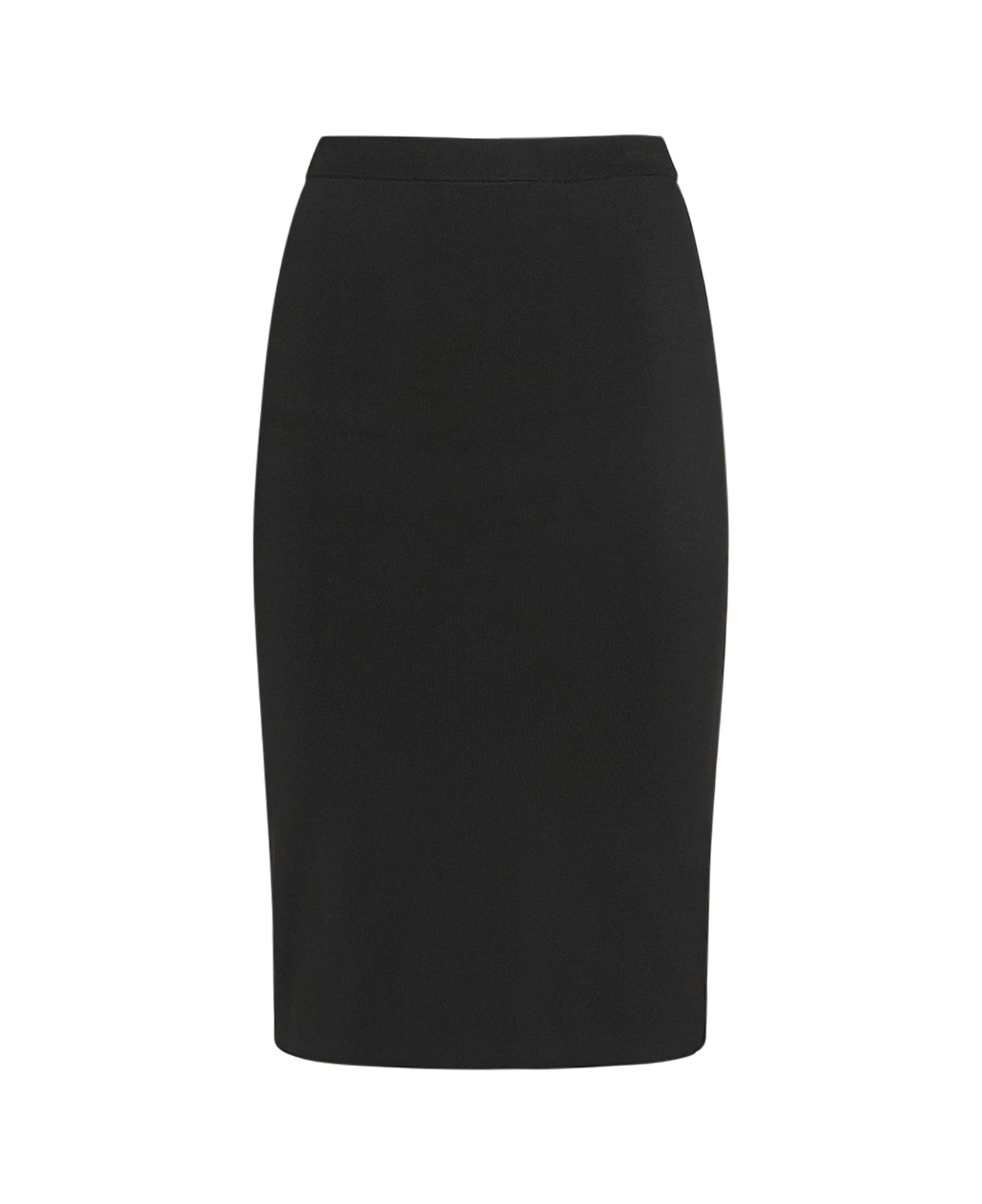 Saint Laurent Viscose Blend Skirt - Black スカート