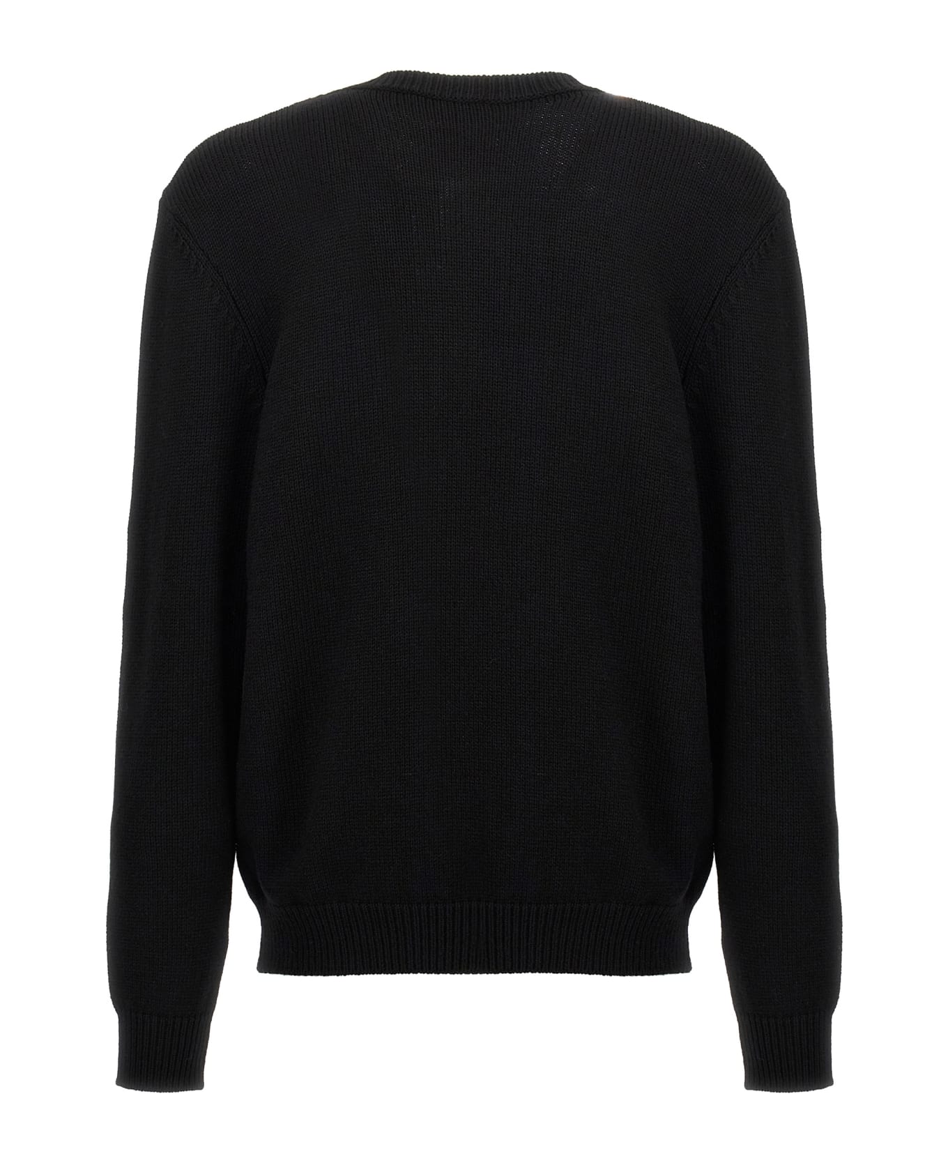 Balmain 'logo' Sweater - Eab Noir/blanc