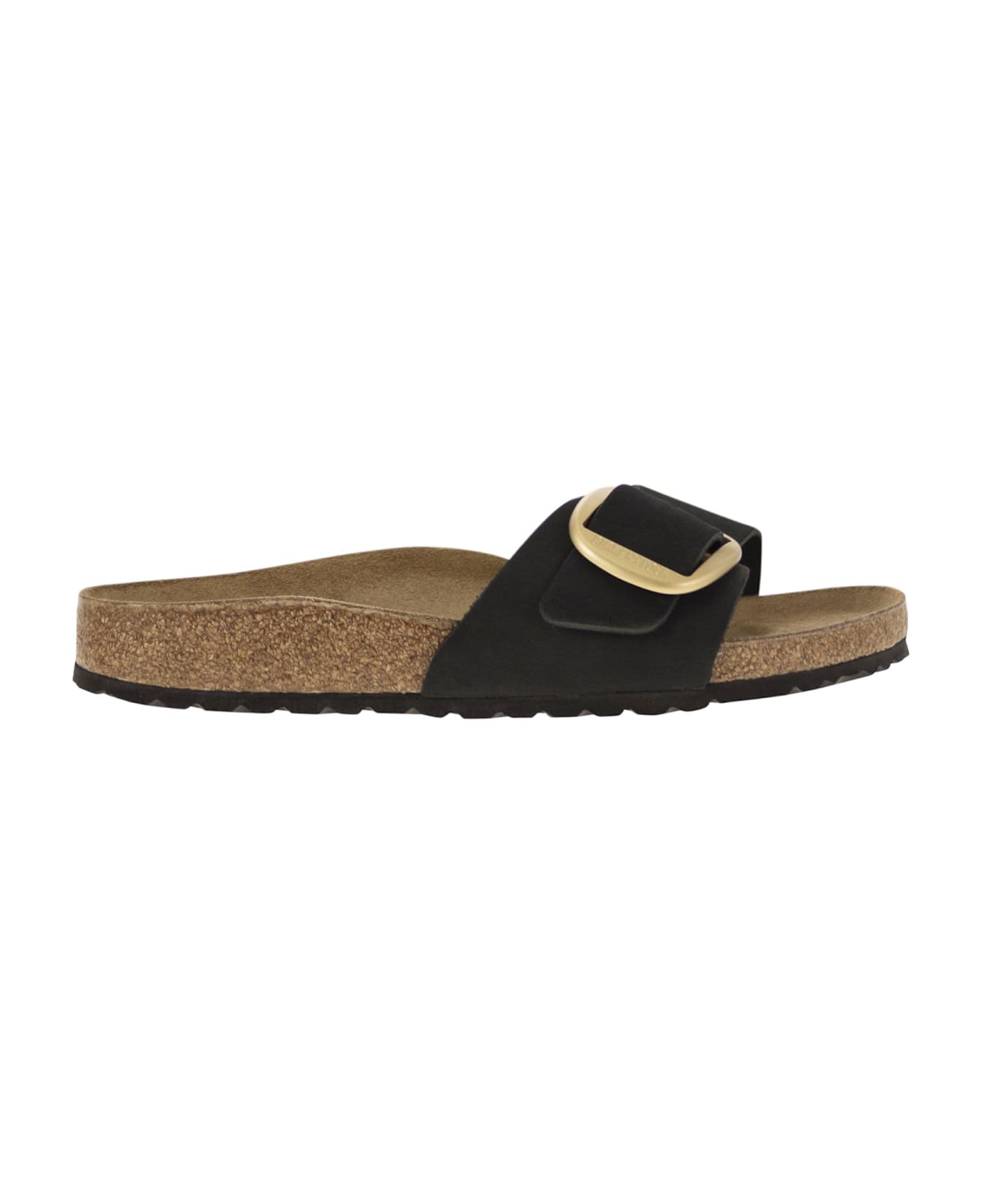 Birkenstock Madrid Big Buckle - Flat Sandal - Black