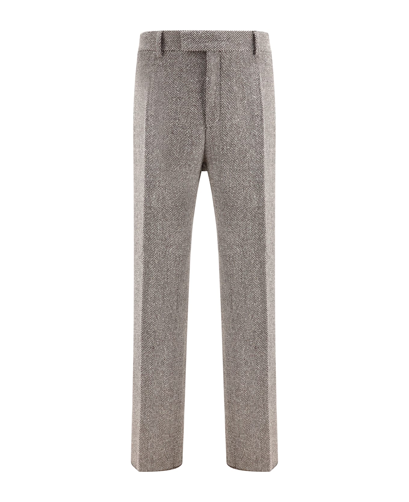 Ferragamo Wide Chevron Pants