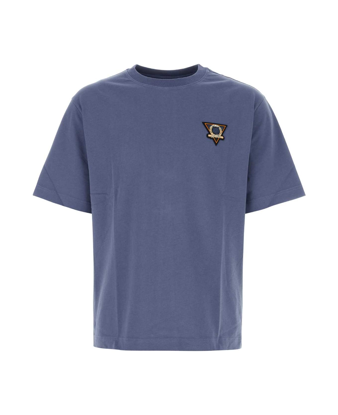 Maison Kitsuné Air Force Blue Cotton Oversize T-shirt - STORMBLUE シャツ