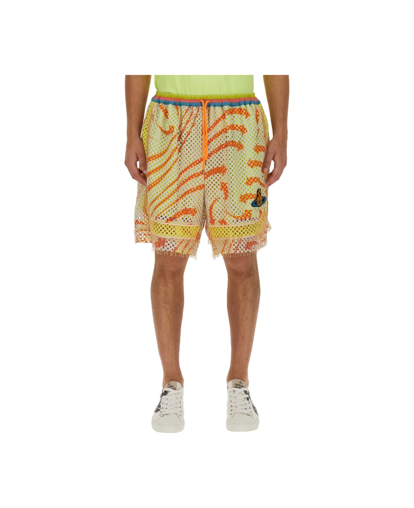 Vivienne Westwood Shorts With Print - MULTICOLOUR