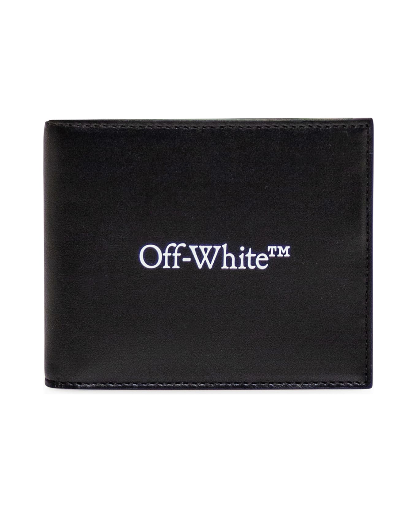 Off-White Wallet With Logo - BLACK WHITE