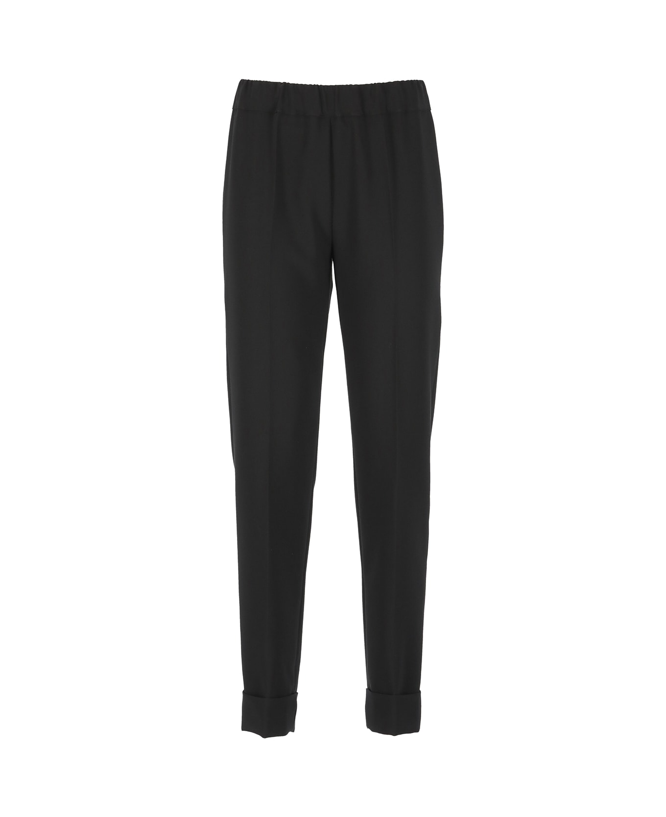 D.Exterior Trousers With Pleats - Black ボトムス