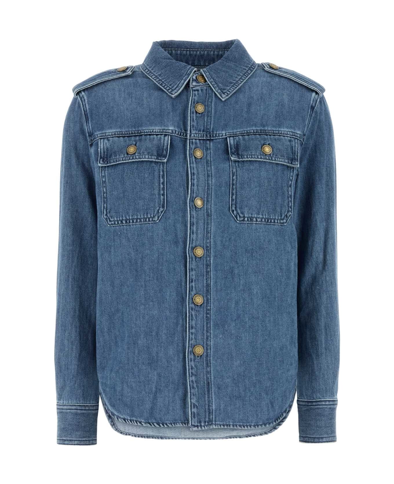 Michael Kors Denim Shirt - BLHRTGWSH