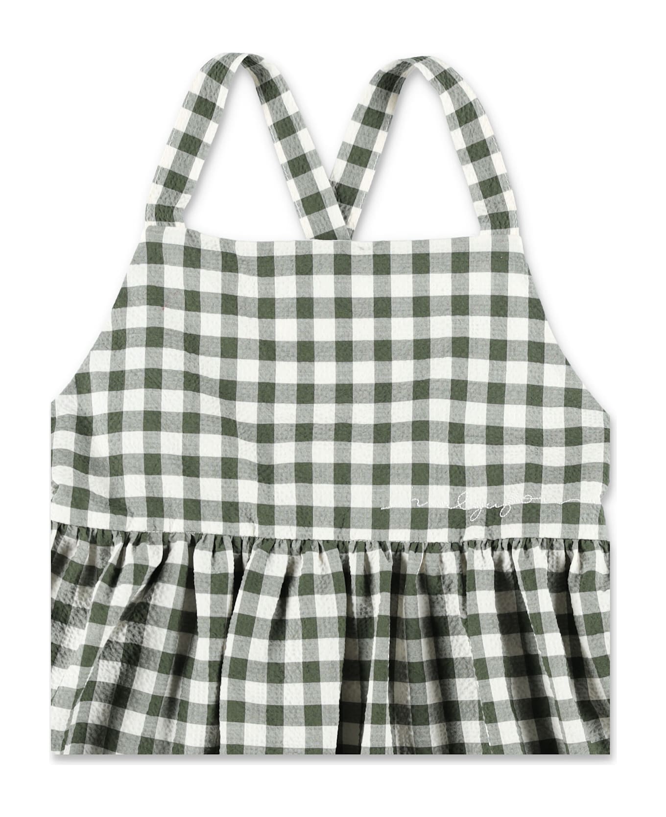 Il Gufo Dress - GREEN