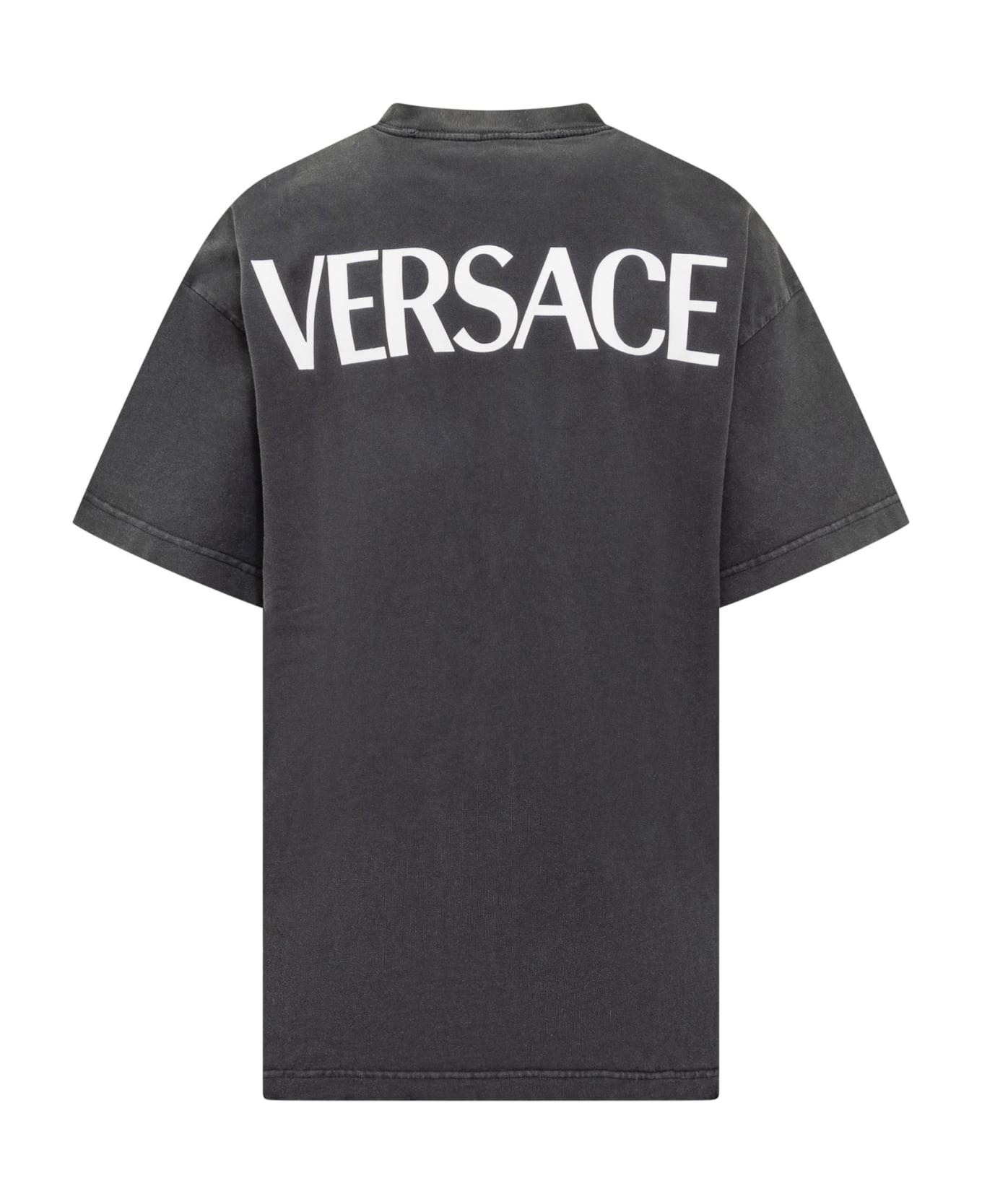 Versace Goddess Oversized T-shirt - Black
