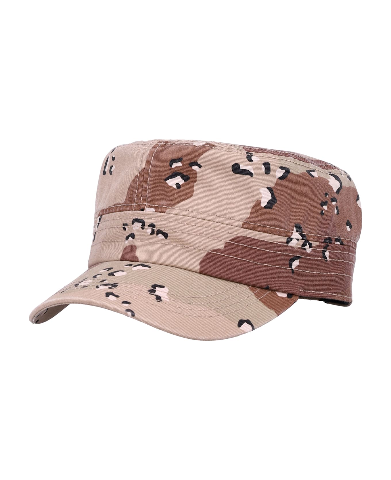 Stussy Cadet Helvetica Logo Cap - CAMO