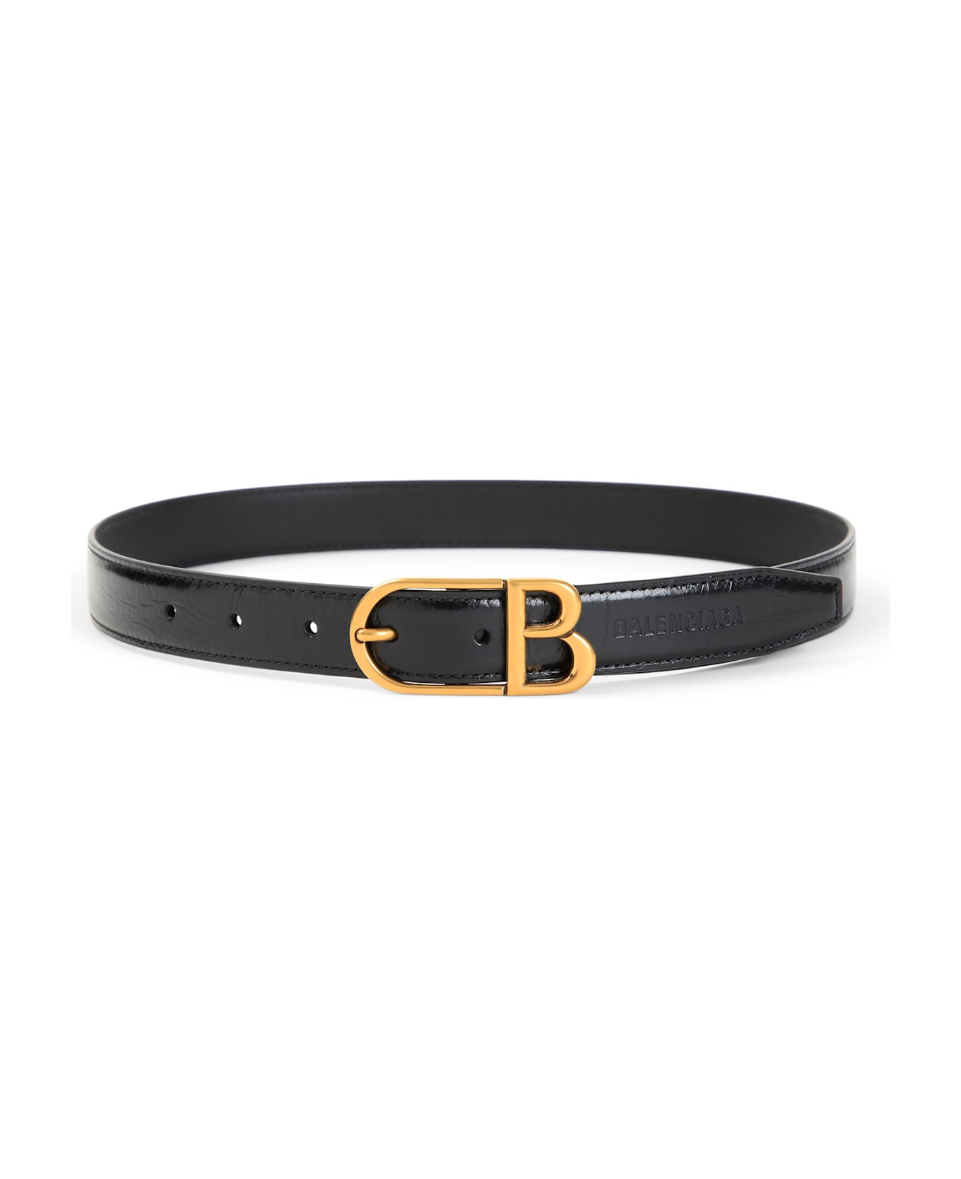 Balenciaga Classic B Belt - Black