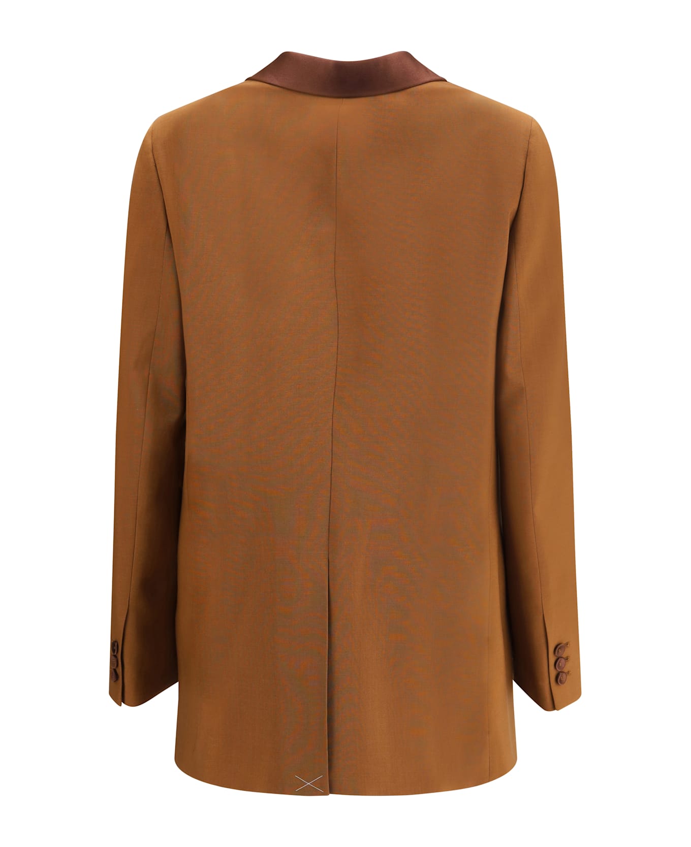 Fendi Wool And Mohair Blazer - Brown