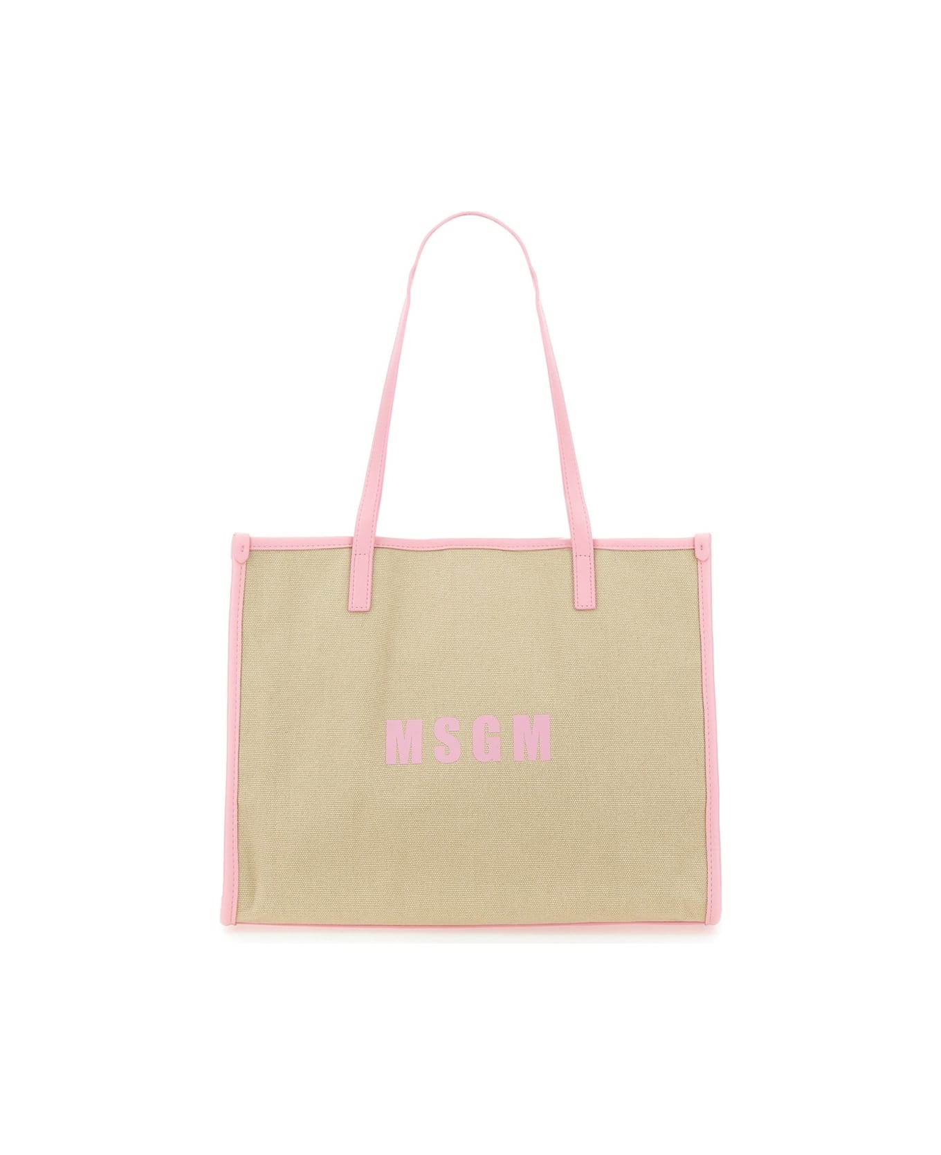 MSGM Tote Bag With Logo - 13