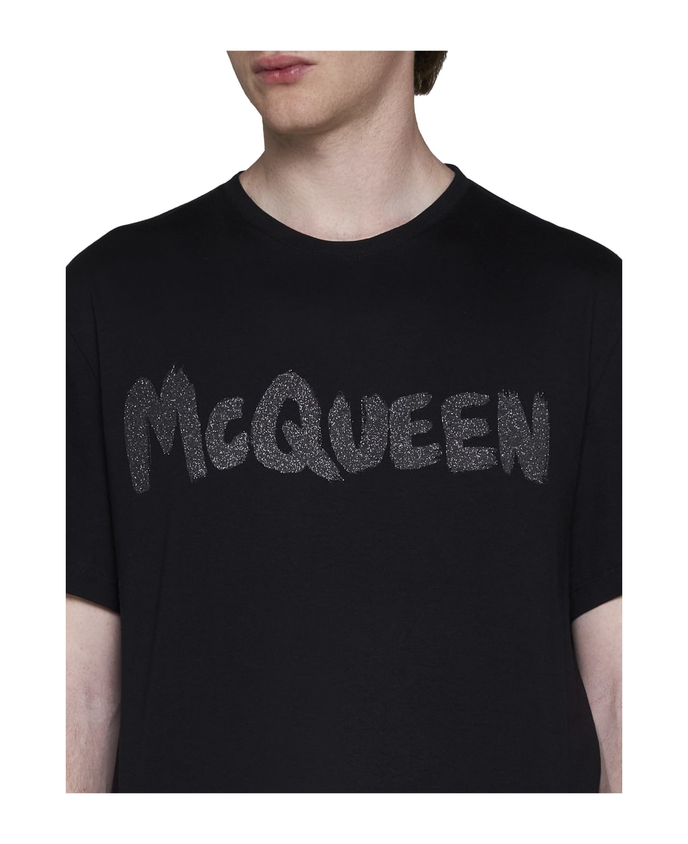 Alexander McQueen T-Shirt - Black/steel