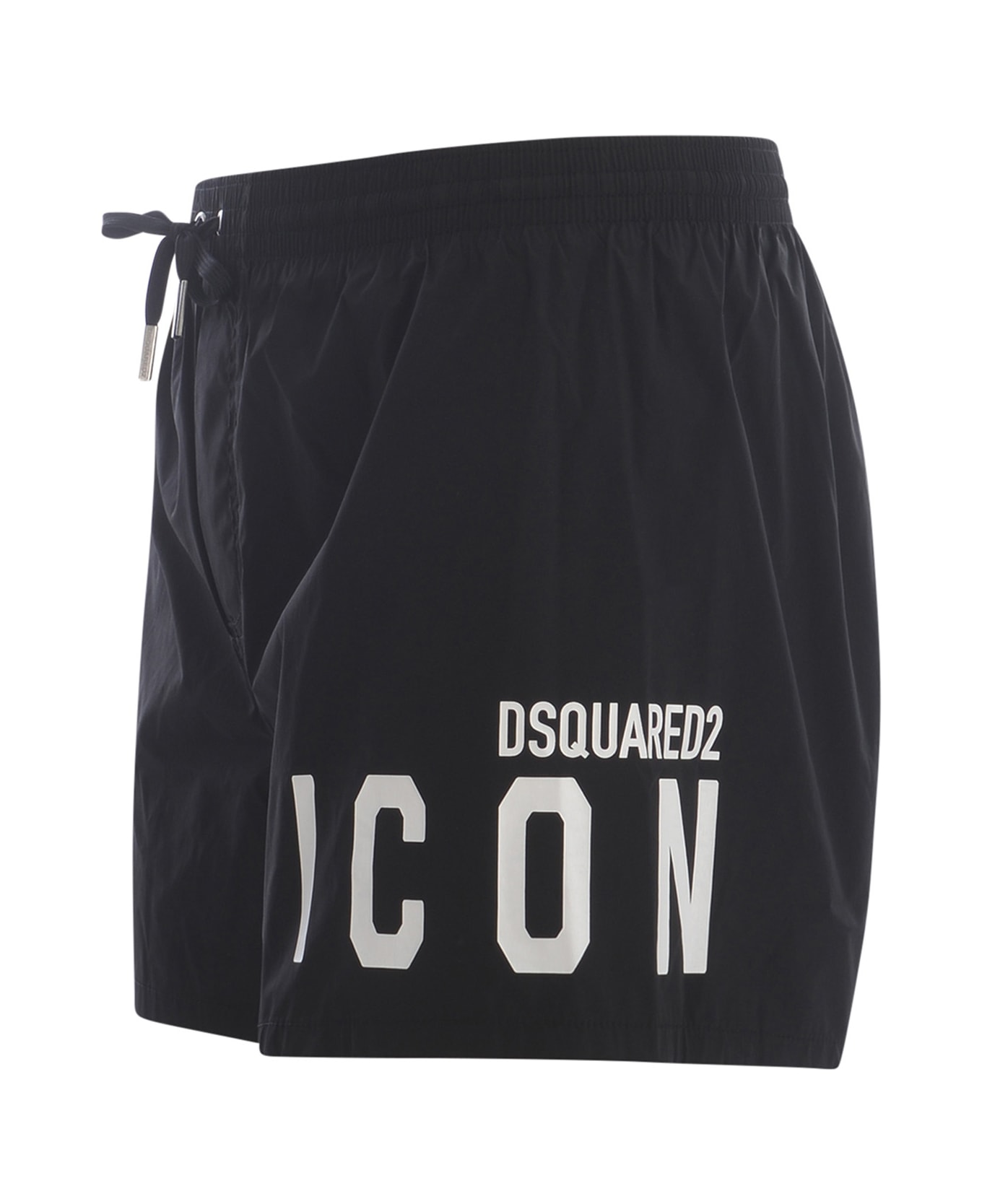 Dsquared2 Swimsuit Dsquared2 "icon" In Nylon - Nero