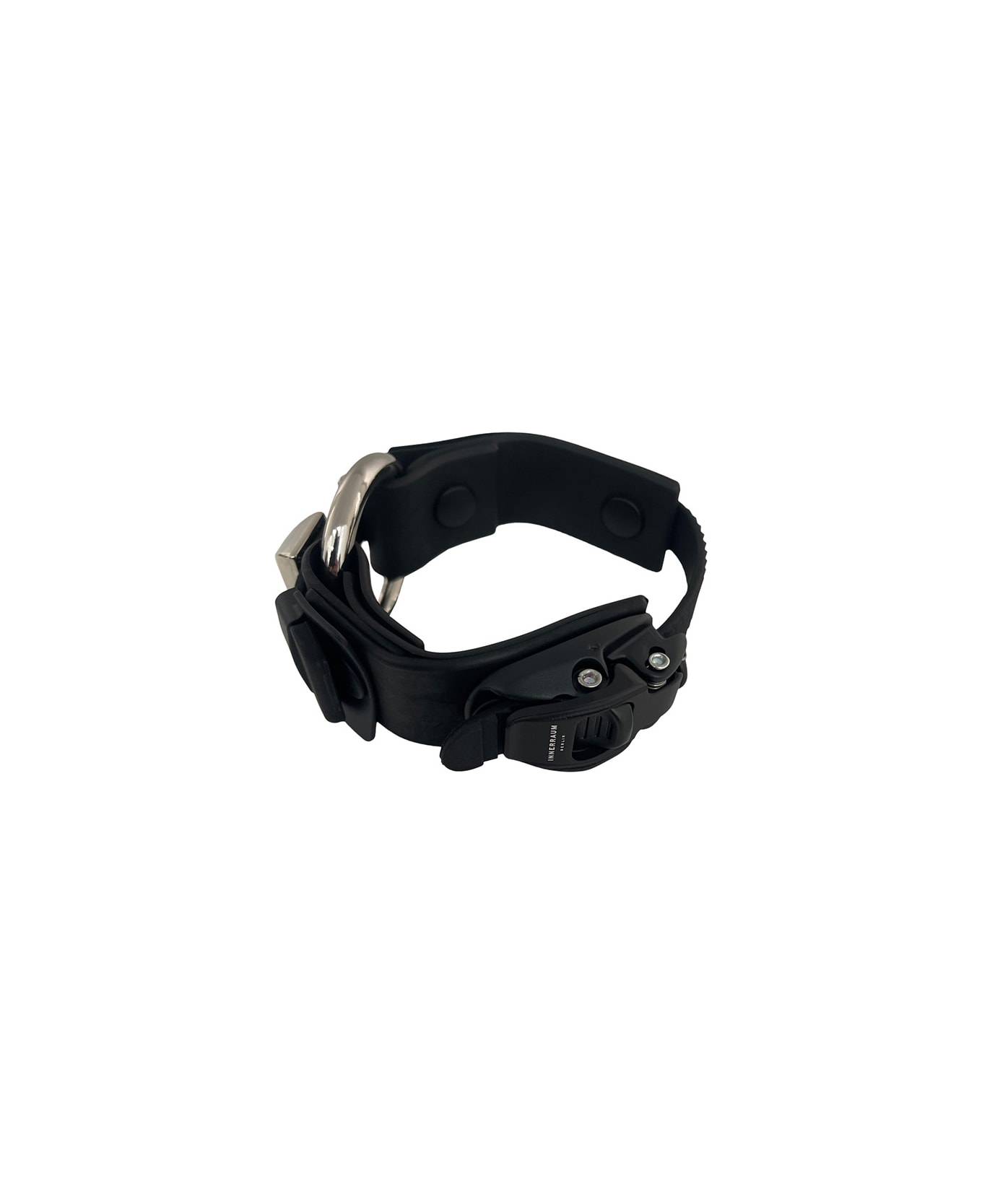 Innerraum Object B01_1ring Bracelet - Black Matt