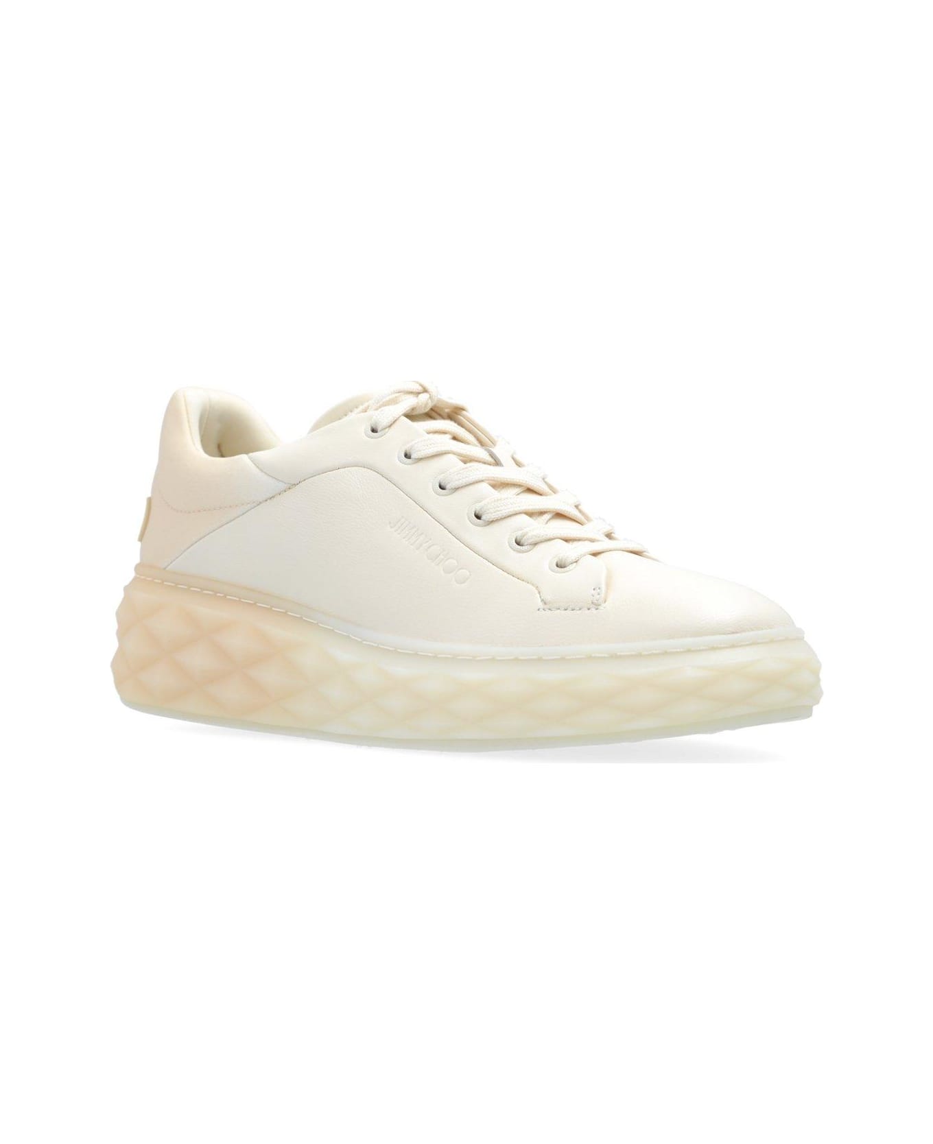 Jimmy Choo Gradient Low-top Sneakers - Yellow Cream