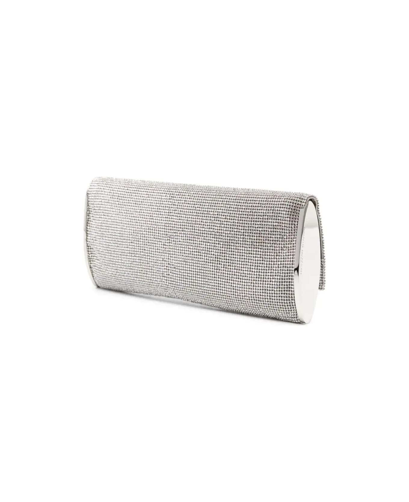 Benedetta Bruzziches Kate Crystal Bag Crystal On Silver - Silver