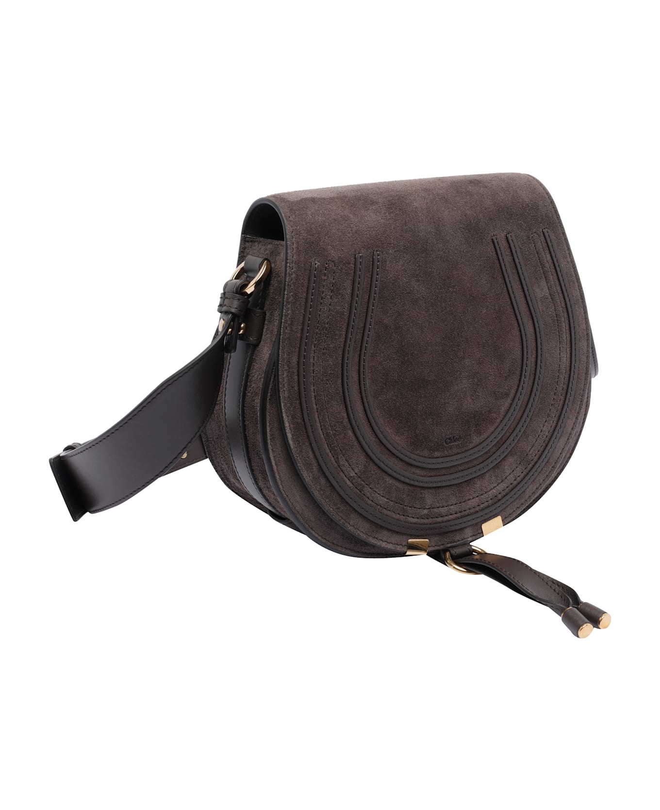 Chloé Marcie Crossbody Bag - Brown
