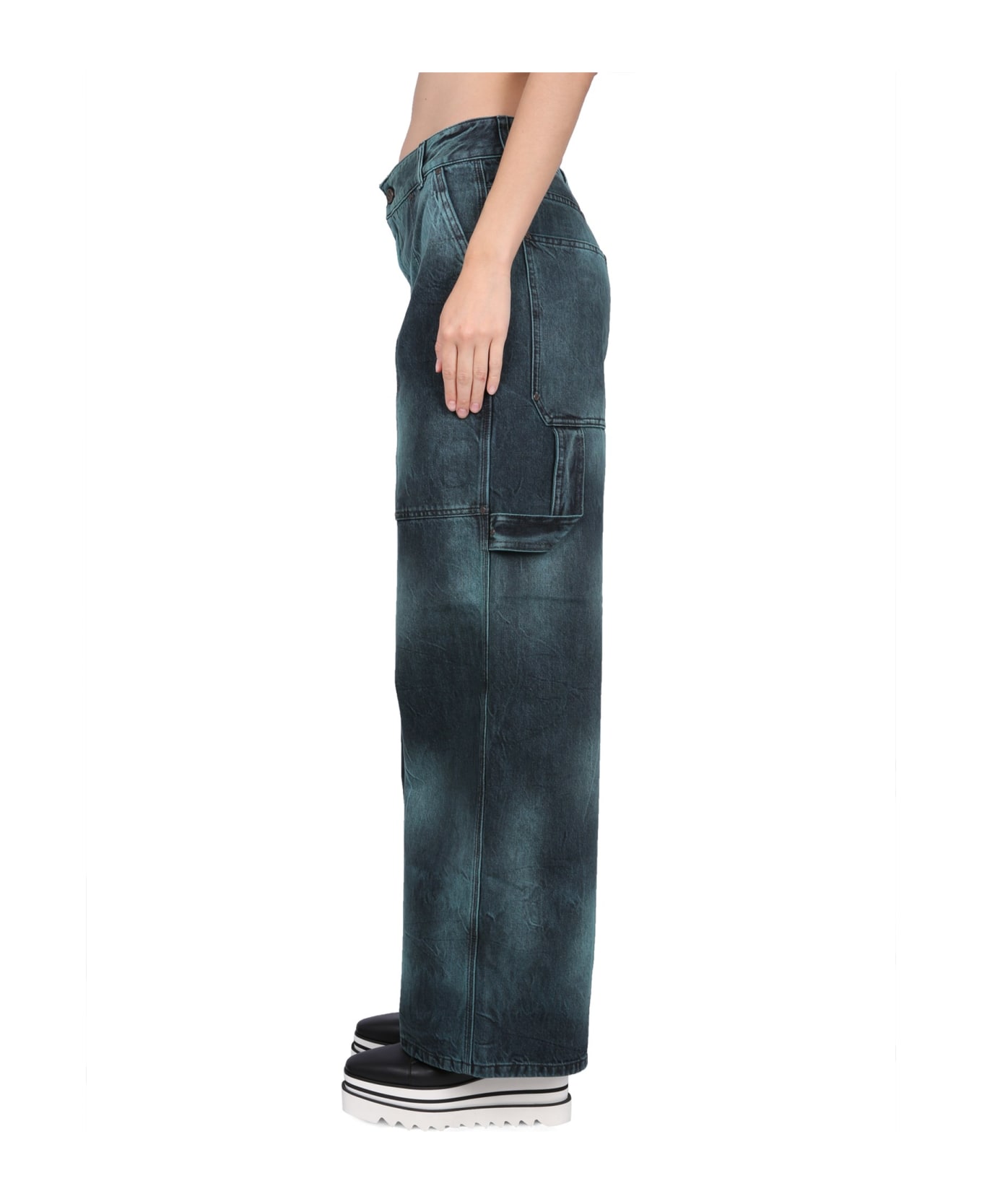 Stella McCartney Jeans Workwear - green デニム