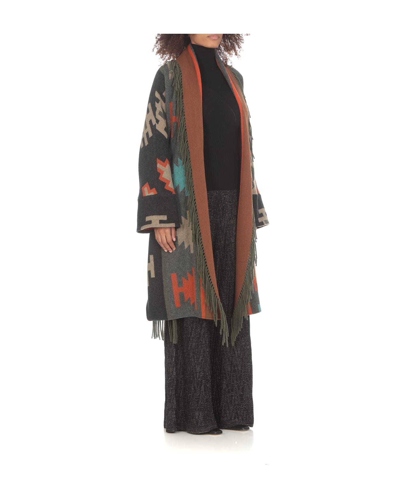Bazar Deluxe Wool Coat - MultiColour コート