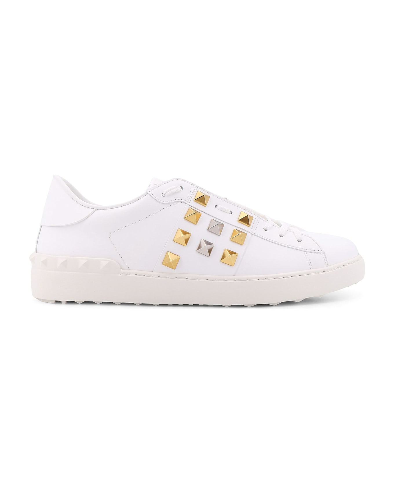Valentino Garavani Rockstuds Sneakers - White