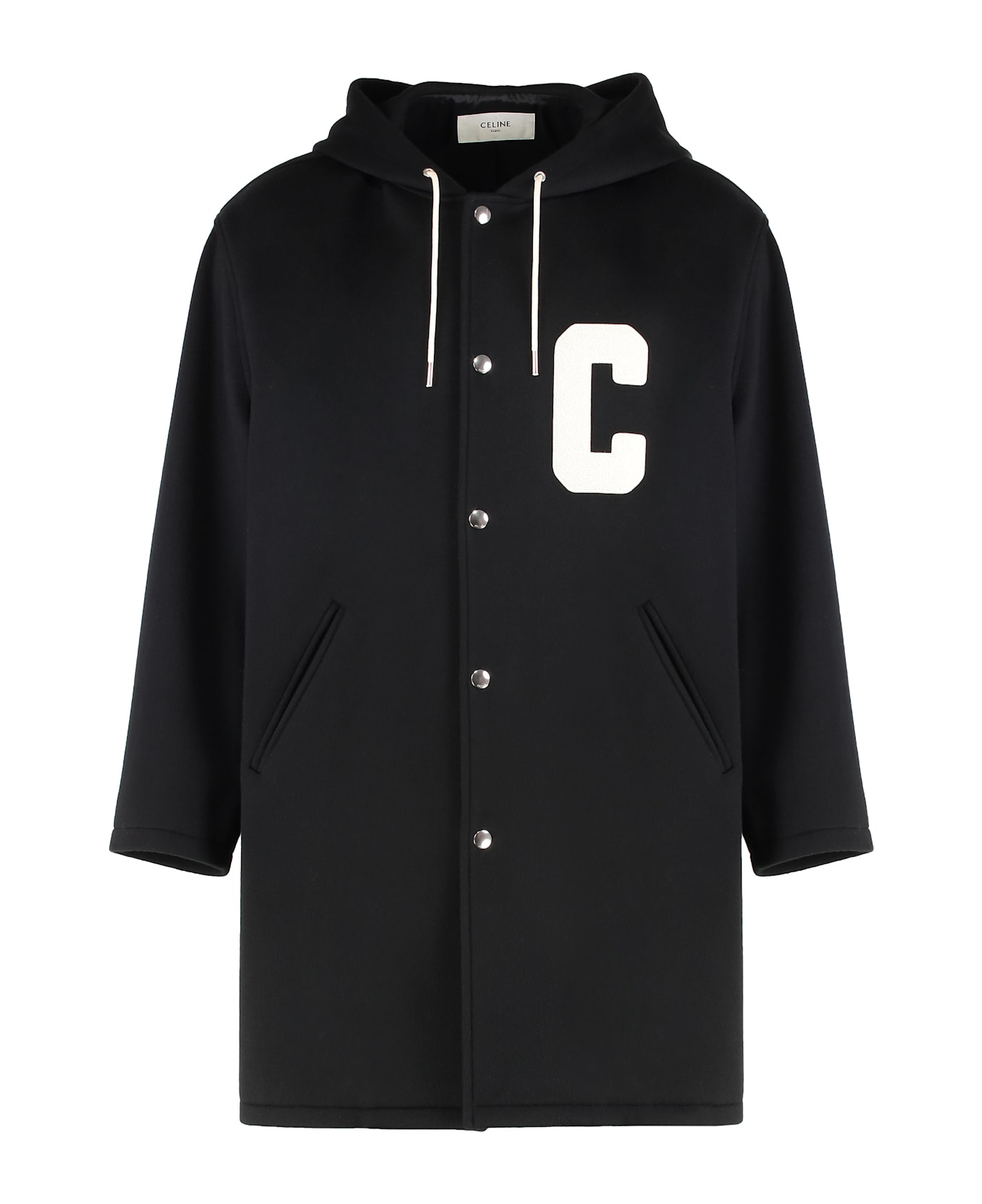 Celine Hooded Parka - black