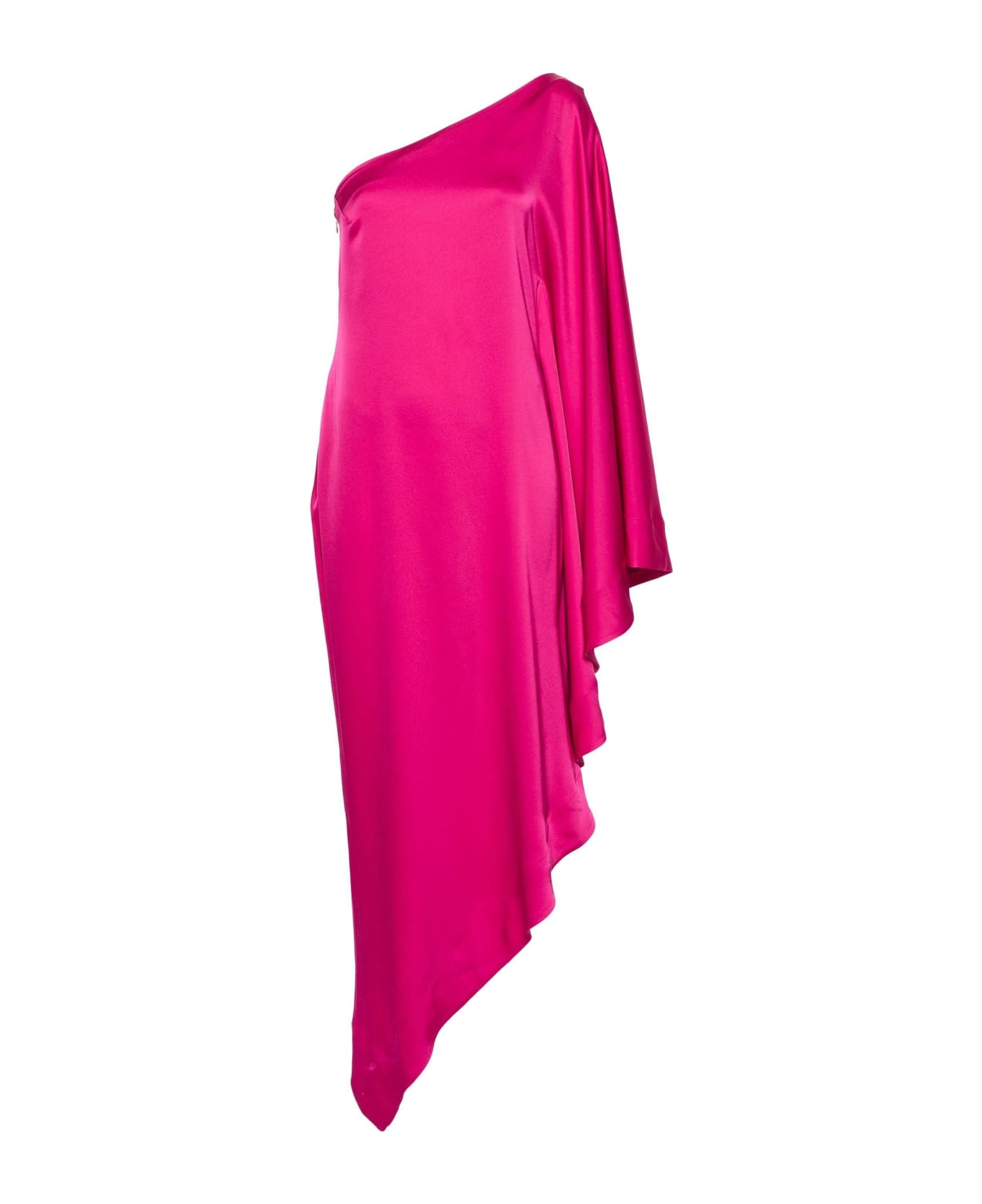 Alexandre Vauthier Fuchsia Pink Satin Finish Dress - Fuchsia