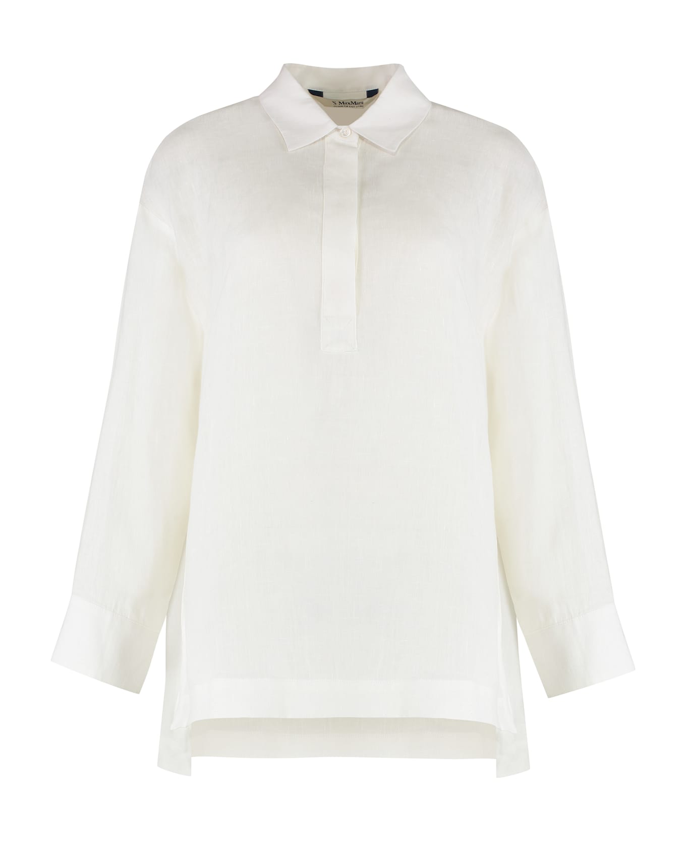 
S Max Mara Varese Linen Shirt - White