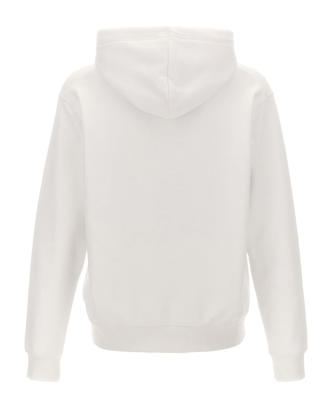Dsquared2 Logo Print Hoodie - White