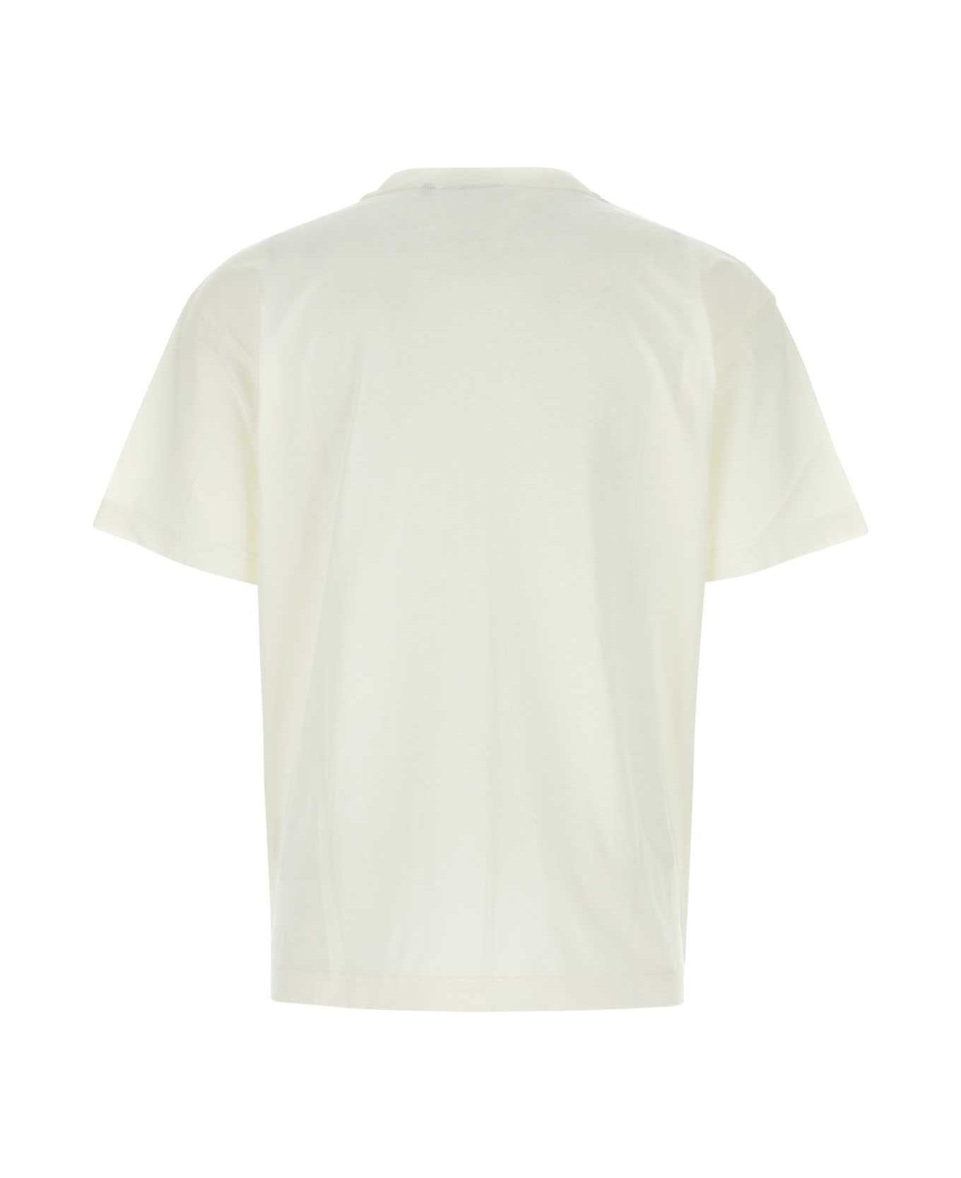 Carhartt White Cotton Oversize S/s Nelson T-shirt - WAX